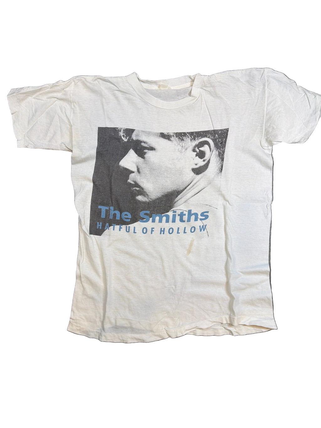 The Smiths 'Hatful of Hollow' 80s Single Stitch White T-Shirt Medium