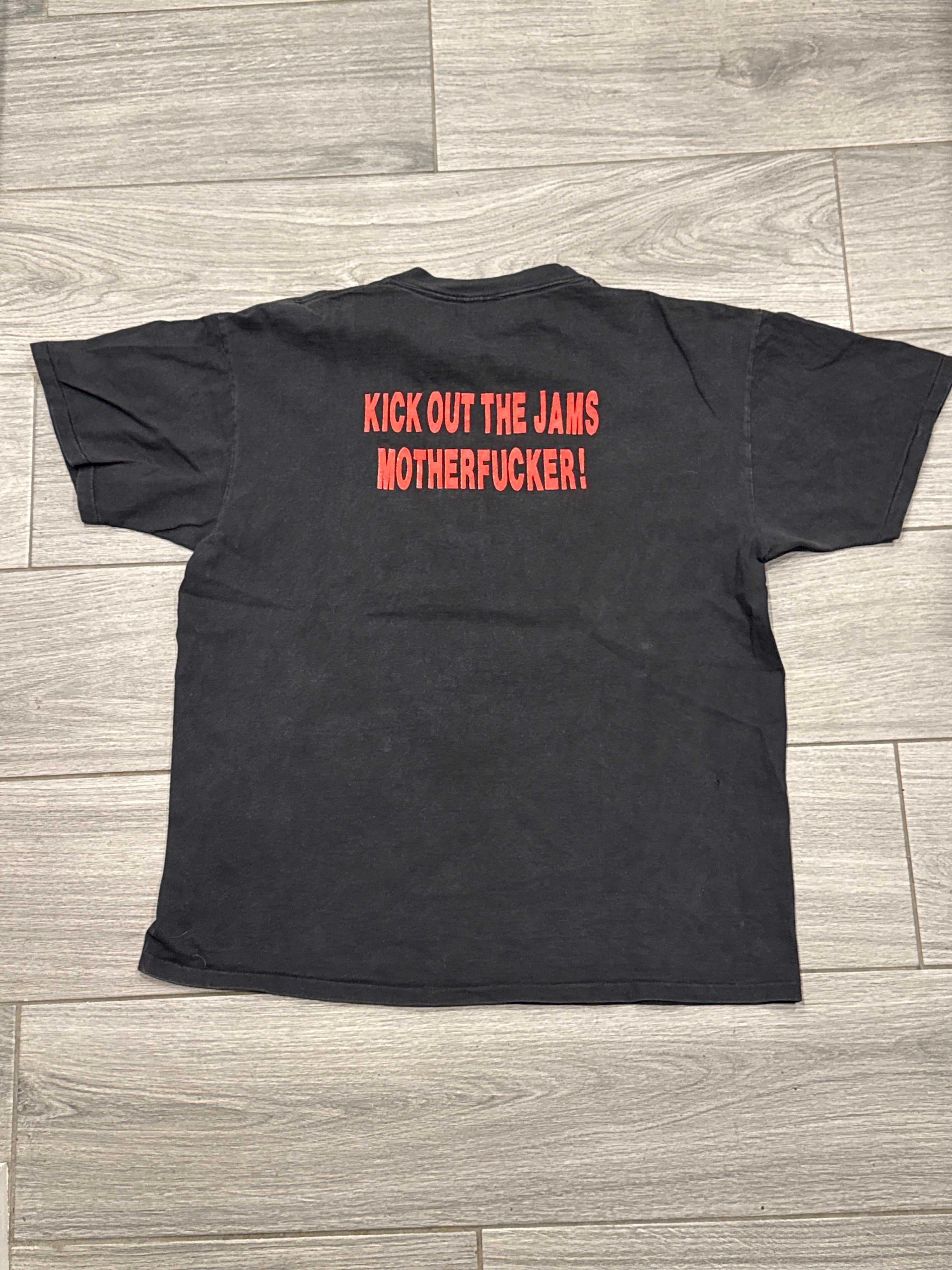 1996 MC5 Kick Out The Jams Garage Punk Detroit T-Shirt XL