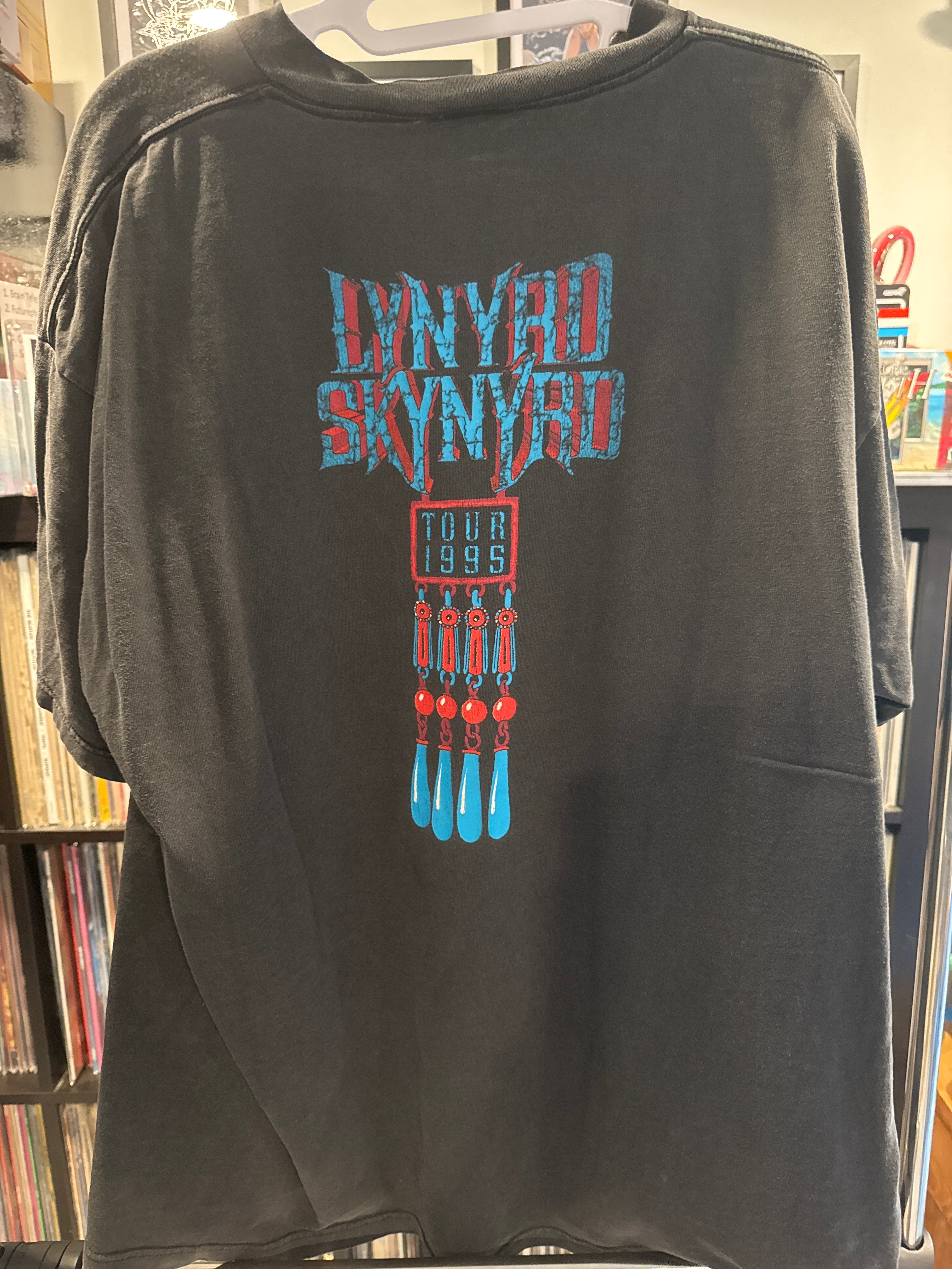 1995 Lynard Skynard Tour Faded Tultex 2XL