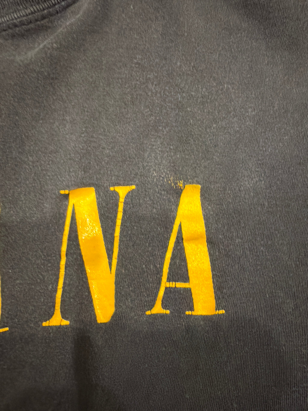 1992 Nirvana Smiley Euro Kurt Cobain Grohl Black T-Shirt Medium