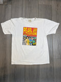 2009 Pearl Jam Social Distortion Graphic Anvil T-Shirt Large