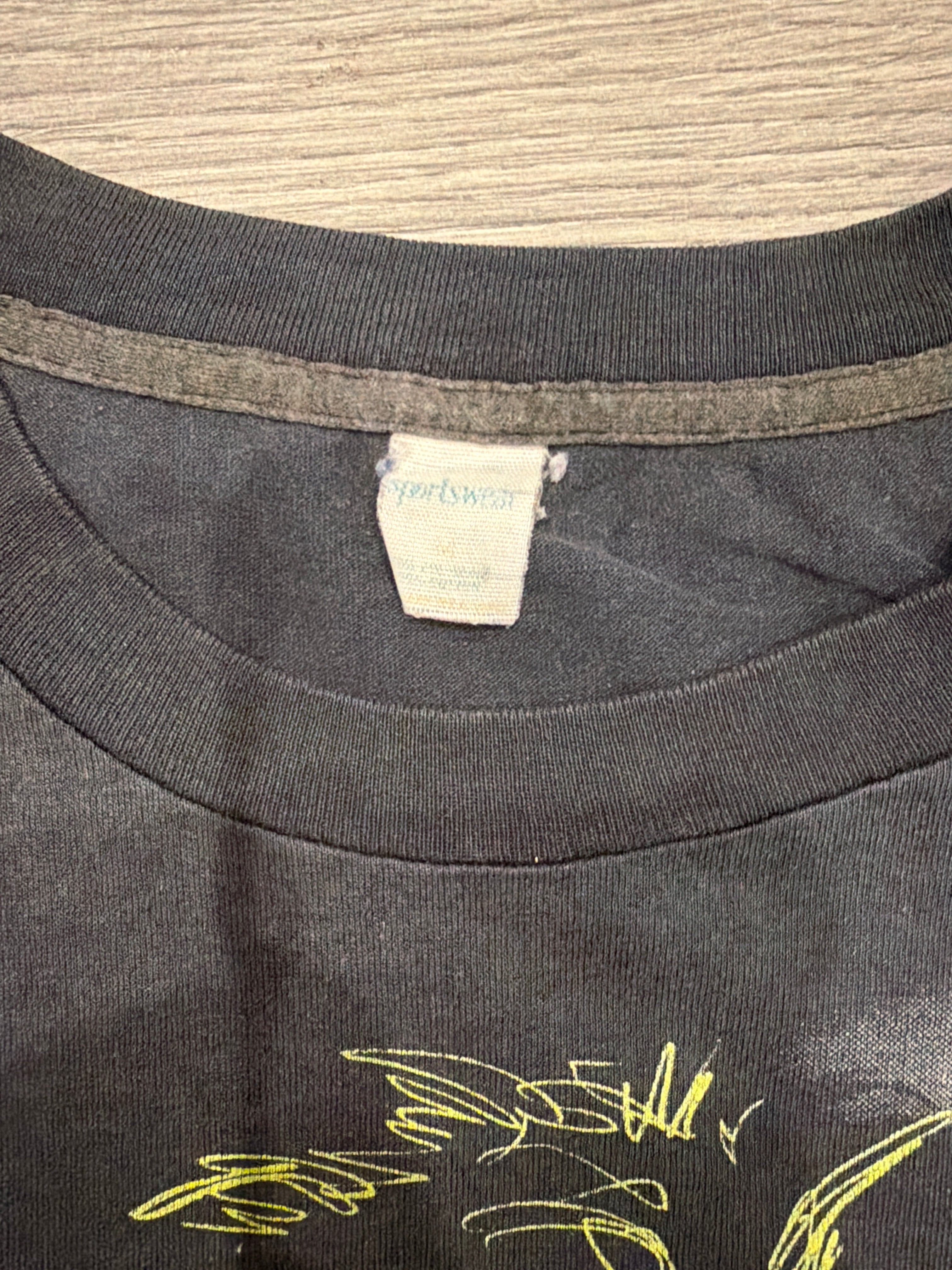 1986 The Cure Standing on a Beach Staring at the Sea Medium T-Shirt