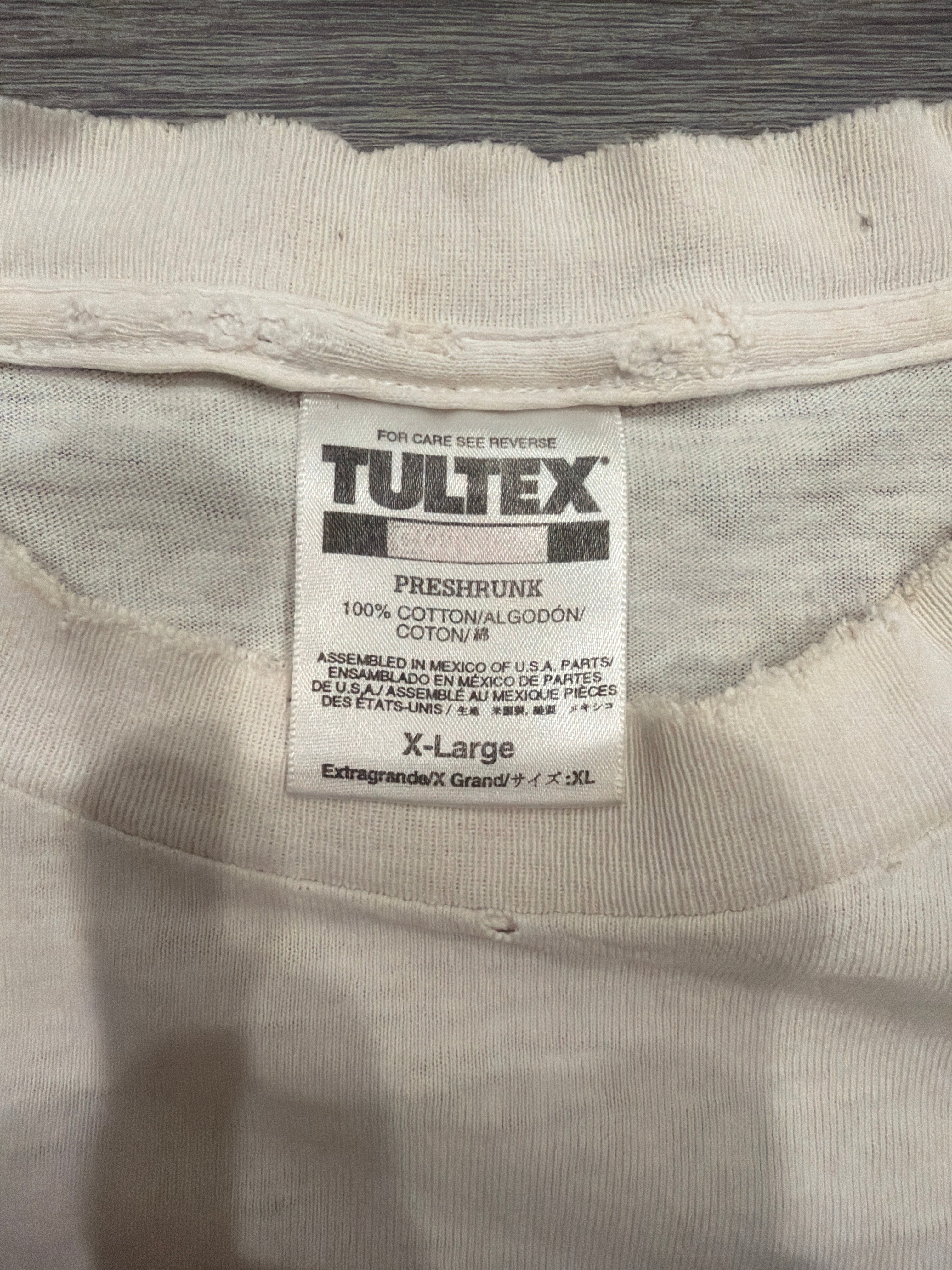 1995 Nirvana MTV Unplugged New York Live Thrashed Repaired T-Shirt XL