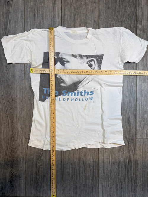 The Smiths 'Hatful of Hollow' 80s Single Stitch White T-Shirt Medium