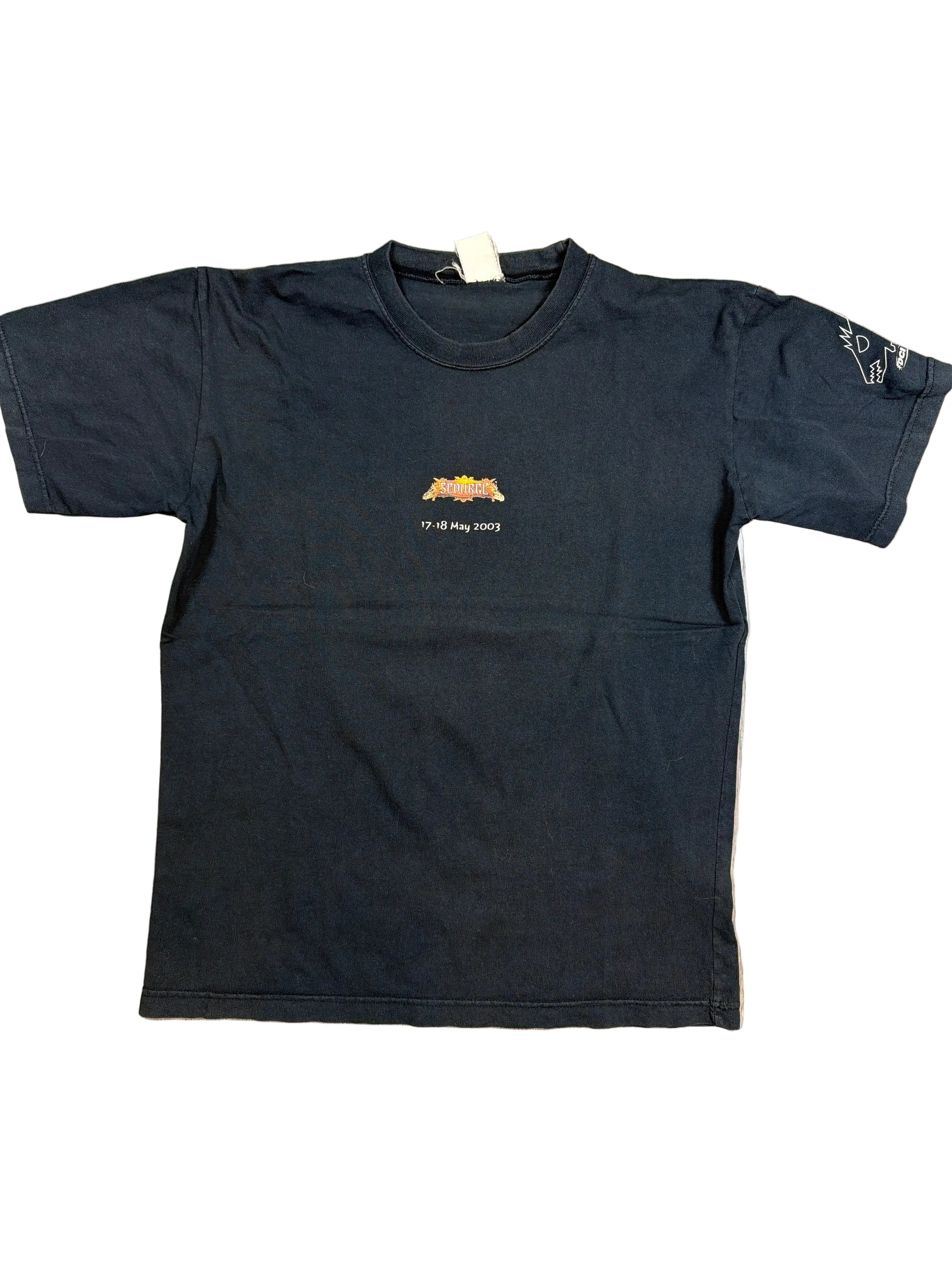 Magic the Gathering MTG Scourge Promo Drache 2003 Schwarzes T-Shirt Large