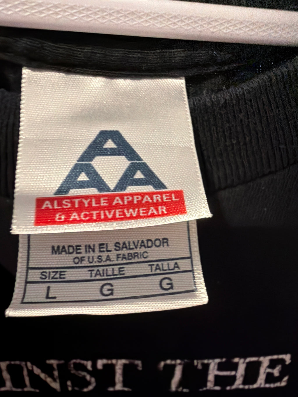 1999 Rage Against The Machine Battle Los Angeles Tour L Black T Shirt