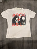 2009 The Doors Jim Morrison Rock + Roll Mugshot White T-Shirt Large