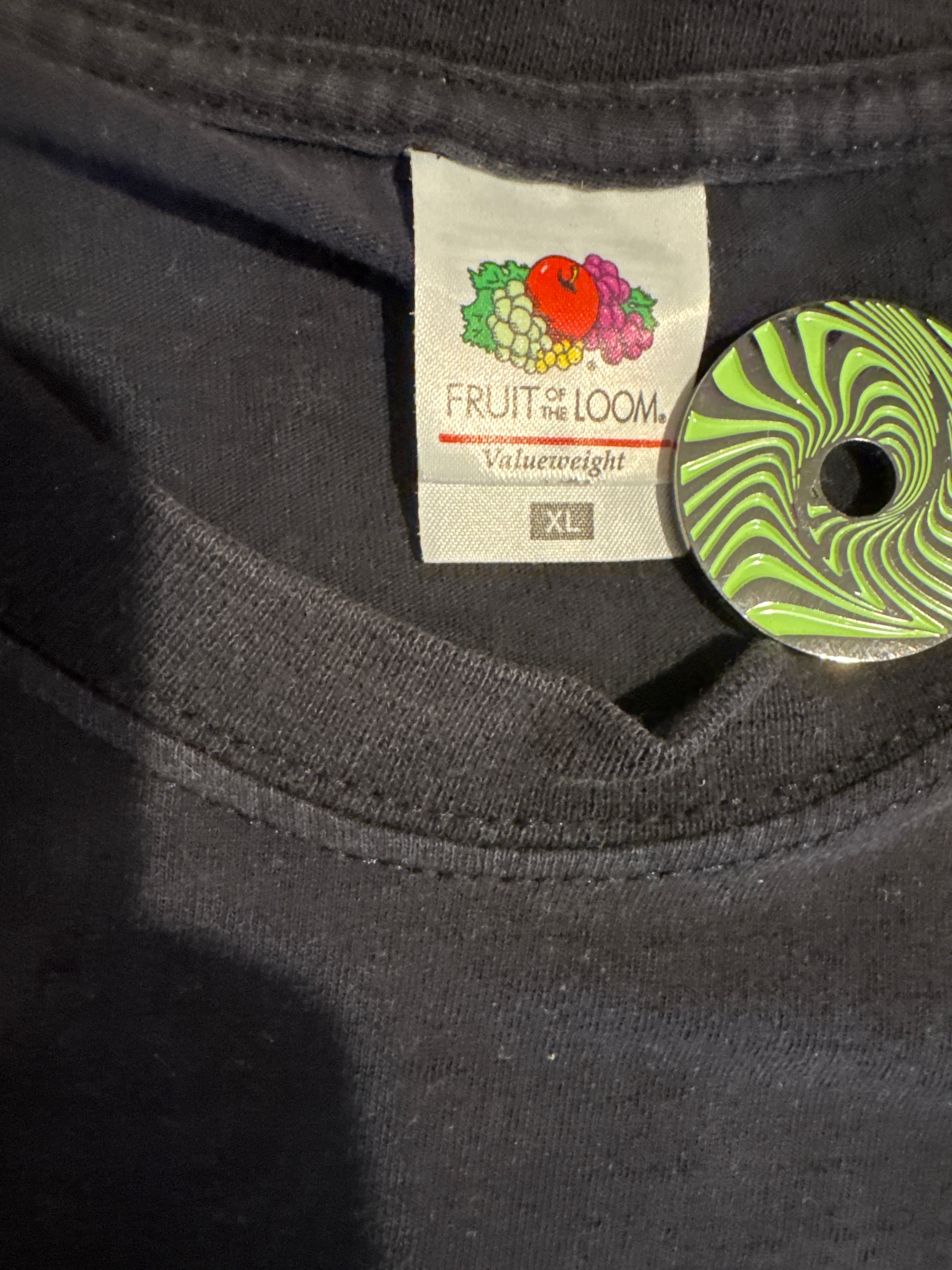 2017 Iron Maiden Book of Souls British and Irish Tour Motorcycle T-Shirt Large