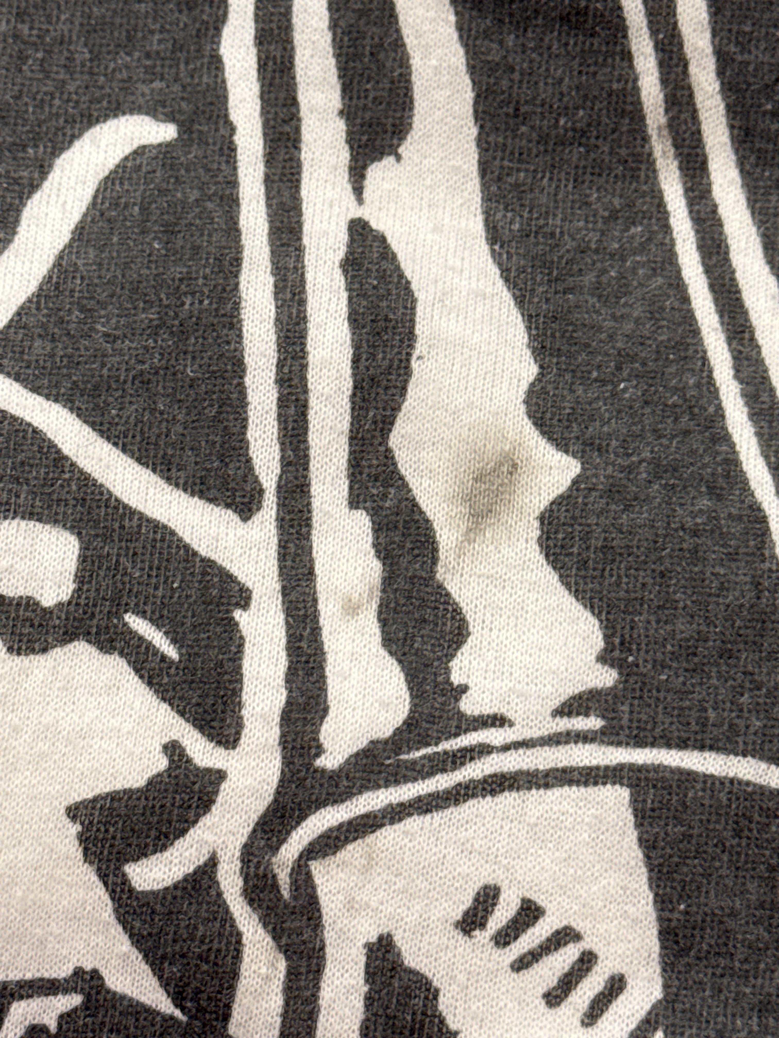 1991 Cat Woman Batman Returns AOP Black/White Catwoman T-Shirt Large