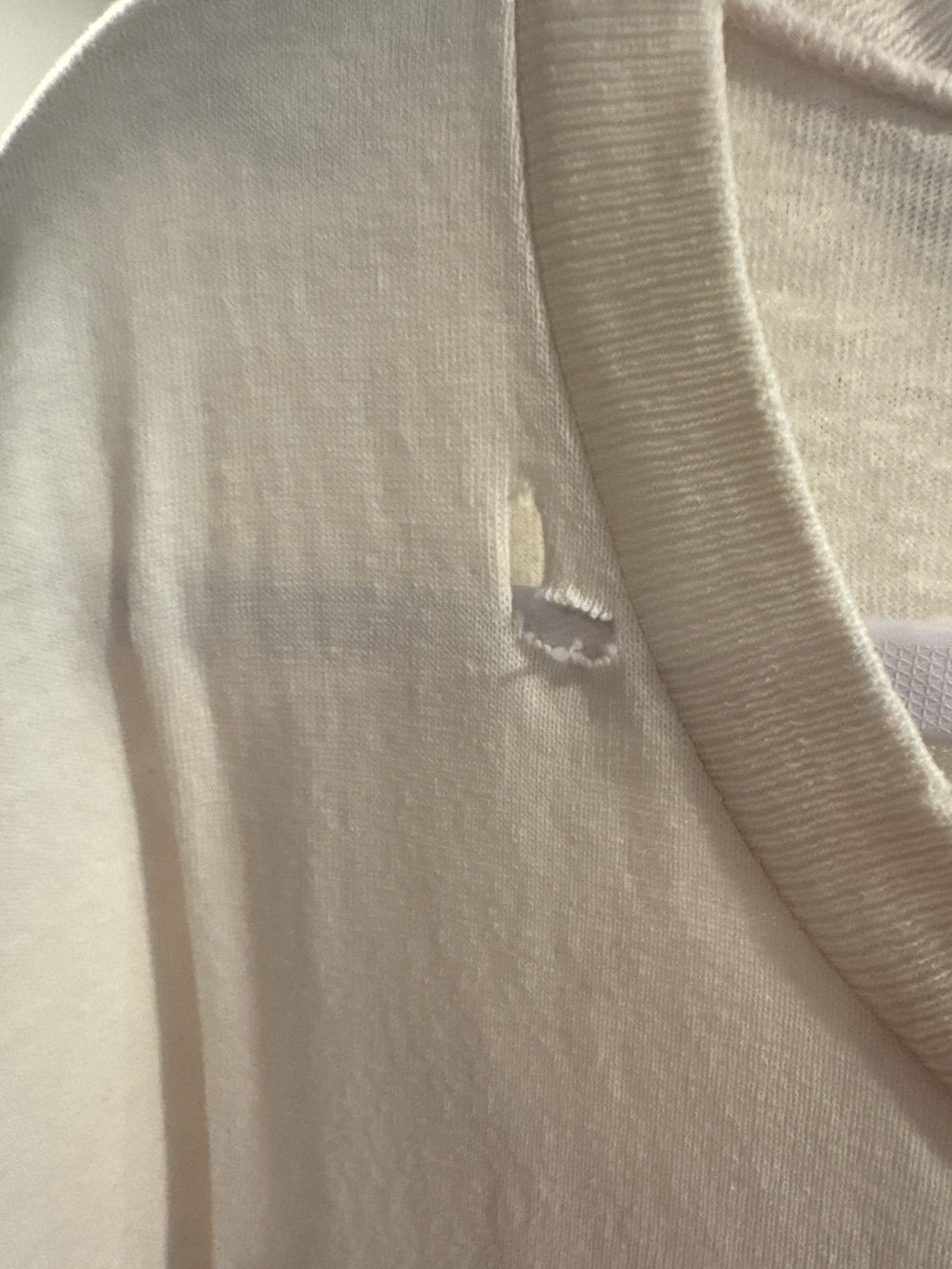 1994 The Tick Face Graphic Evil White XL Single Stitch