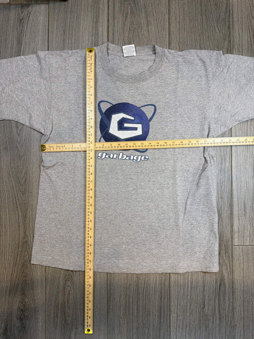 90s Garbage Band Shirley Manson Grey T-Shirt XL