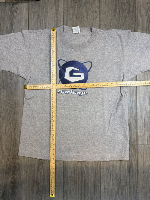 90s Garbage Band Shirley Manson Grey T-Shirt XL