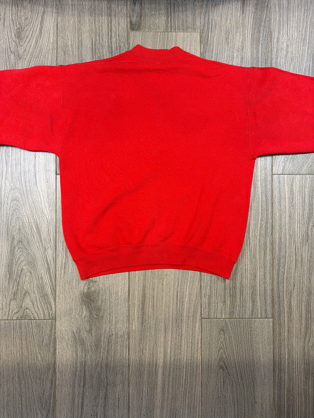 Chicago Bulls 90s Spellout Fotl Red Crewneck Sweatshirt Large