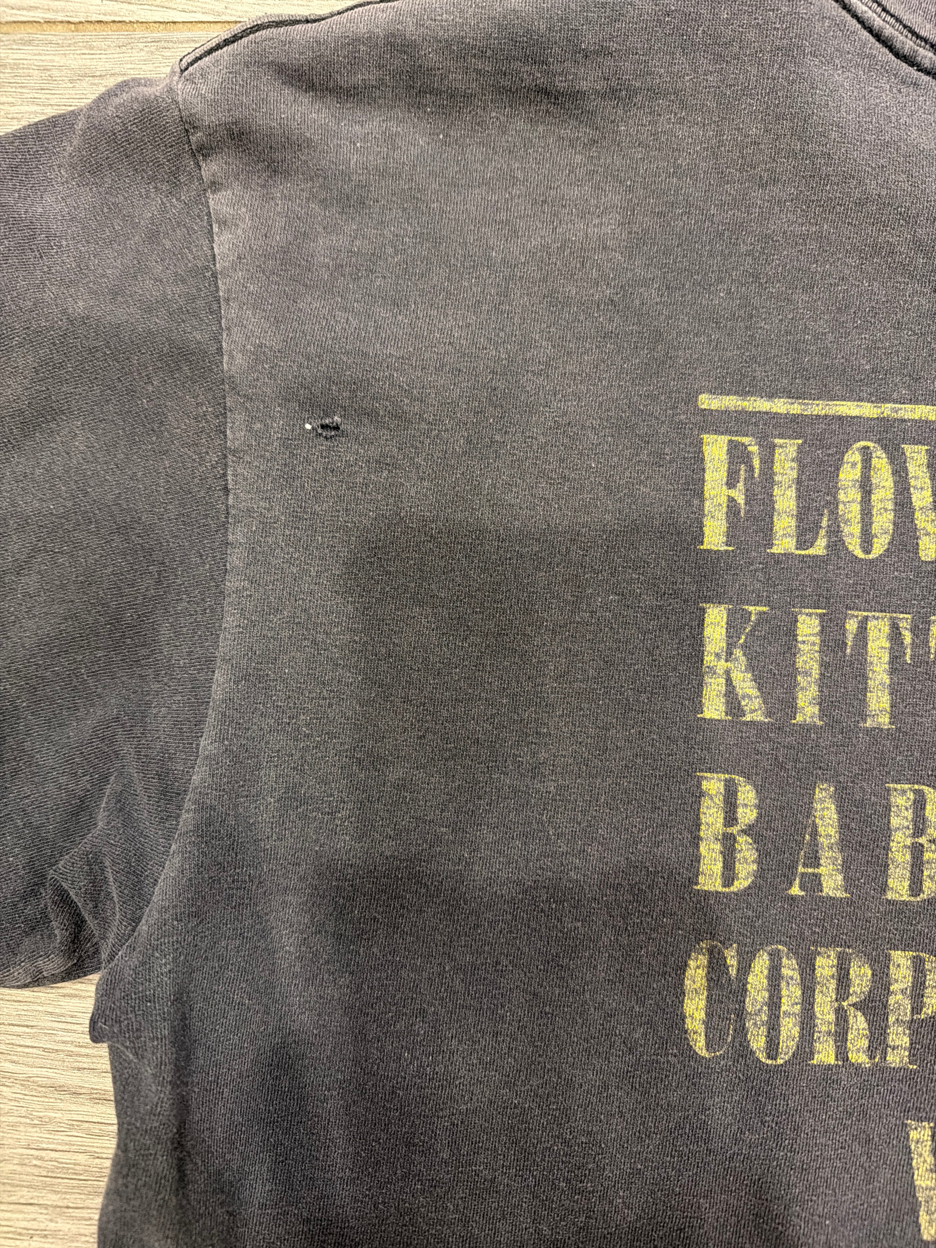 1992 Nirvana Smiley Giant Kurt Cobain Grohl Tee Jays Faded T-Shirt Large