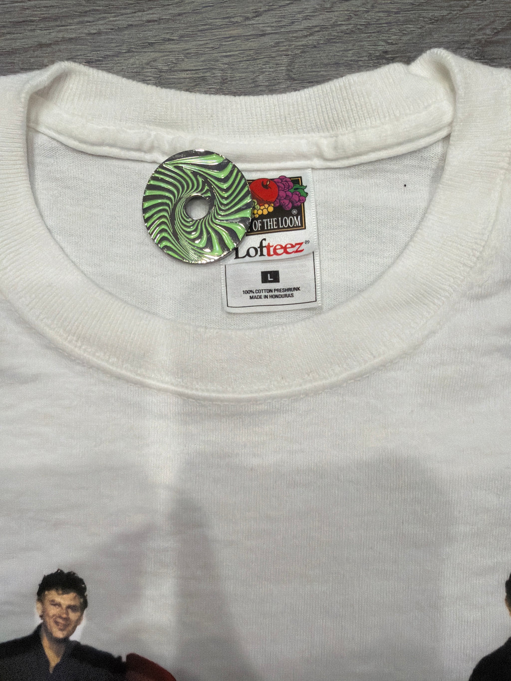 1999 Weird Al Running With Scissors Tour Double Sided Large White T-Shirt