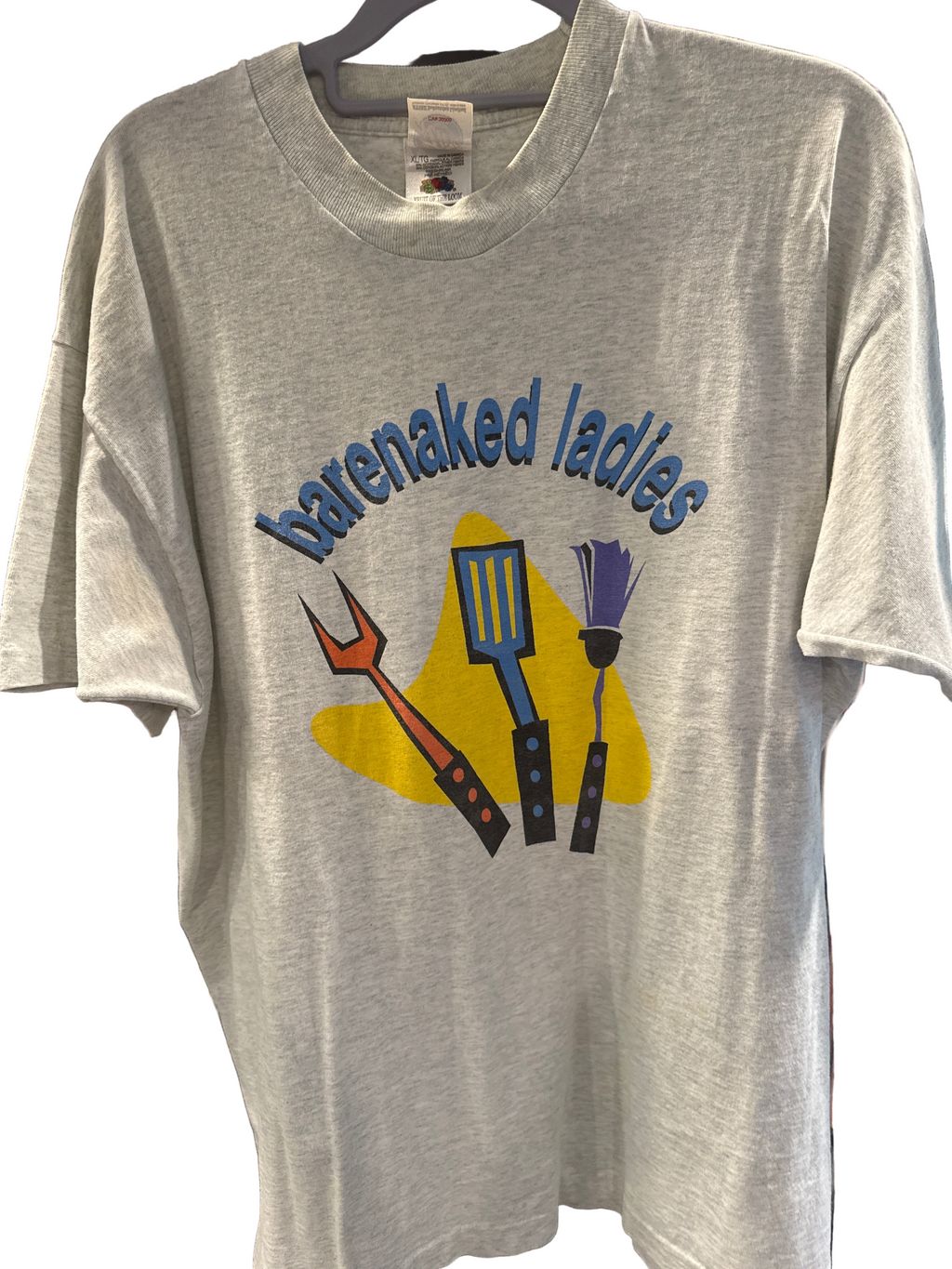 1995 Barenaked Ladies Summer BBQ Tour XL Heather T-Shirt
