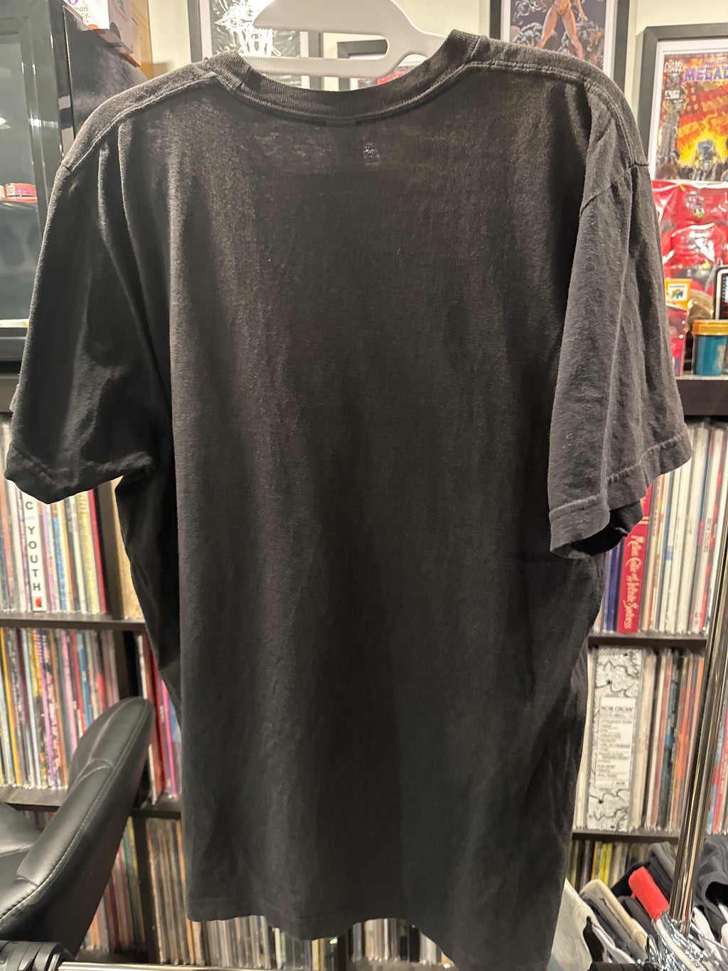 00s Sub Pop Logo American Apparel Black T-Shirt Medium