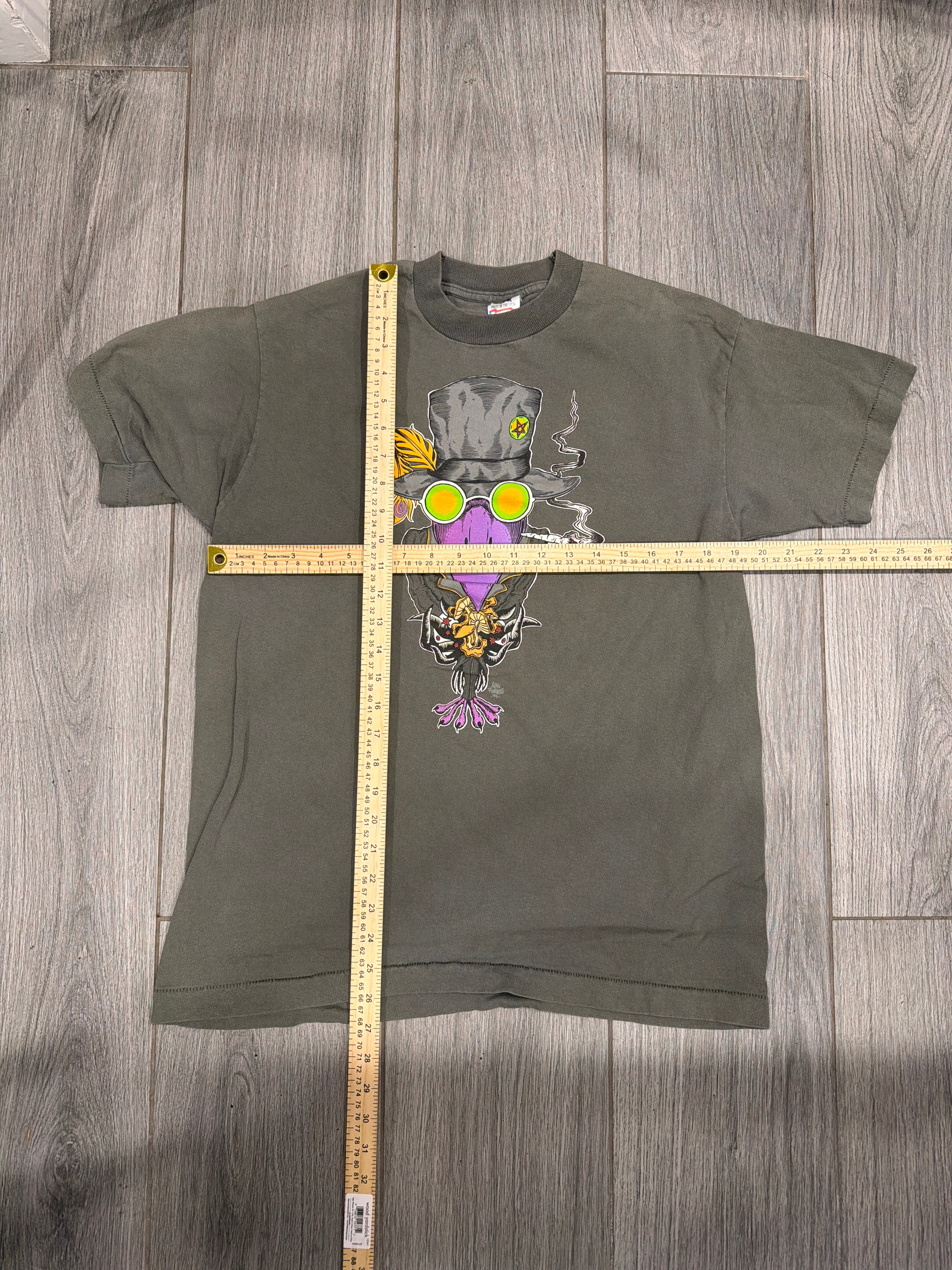 1994 Black Crowes Grafikband Grünes T-Shirt Größe L