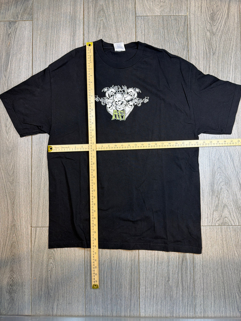 2000s AFI - The Art of Drowning AAA Tag Black T-Shirt XL