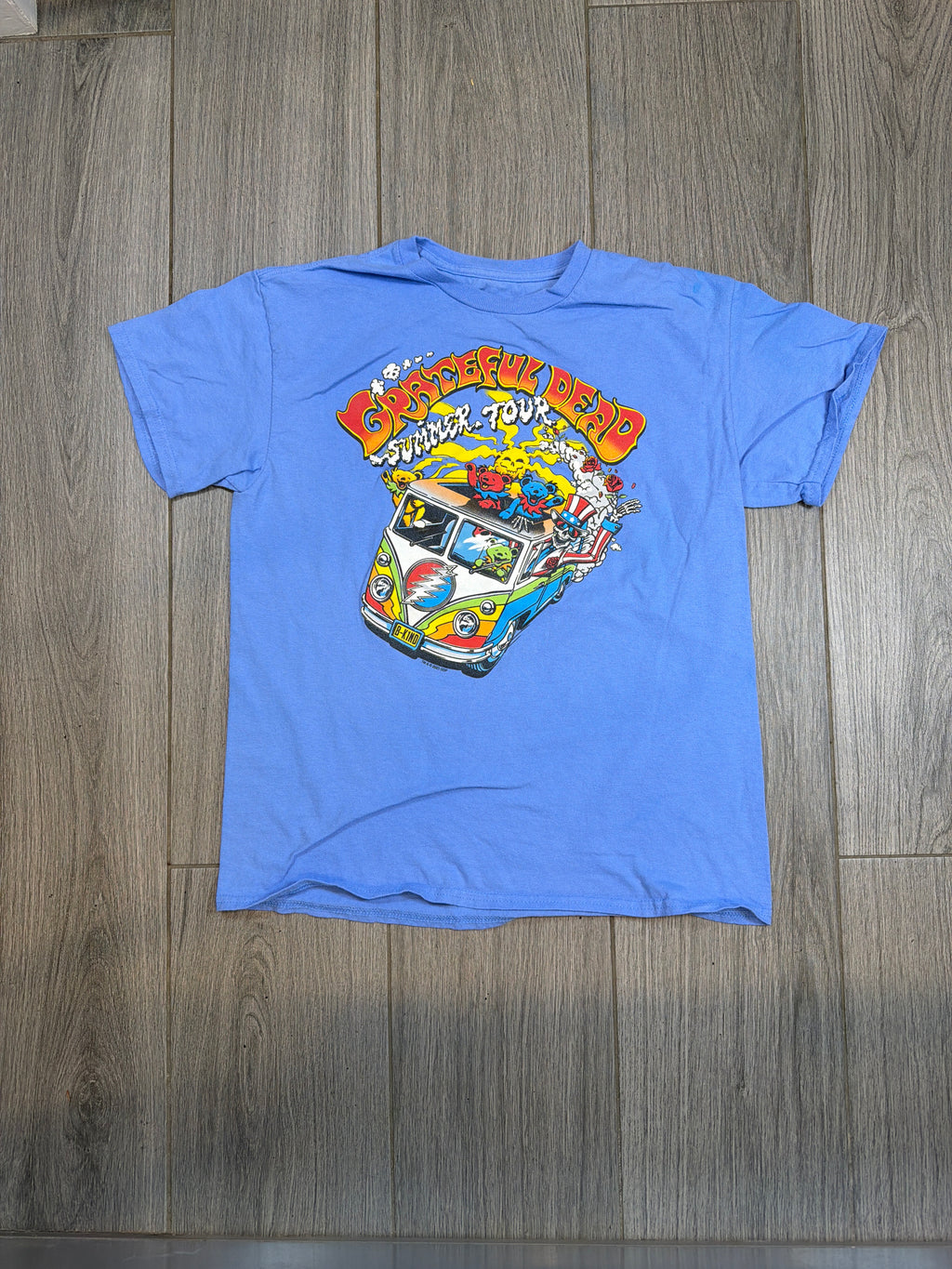 2023 Grateful Dead Summer Tour Liquid Blue T-Shirt M
