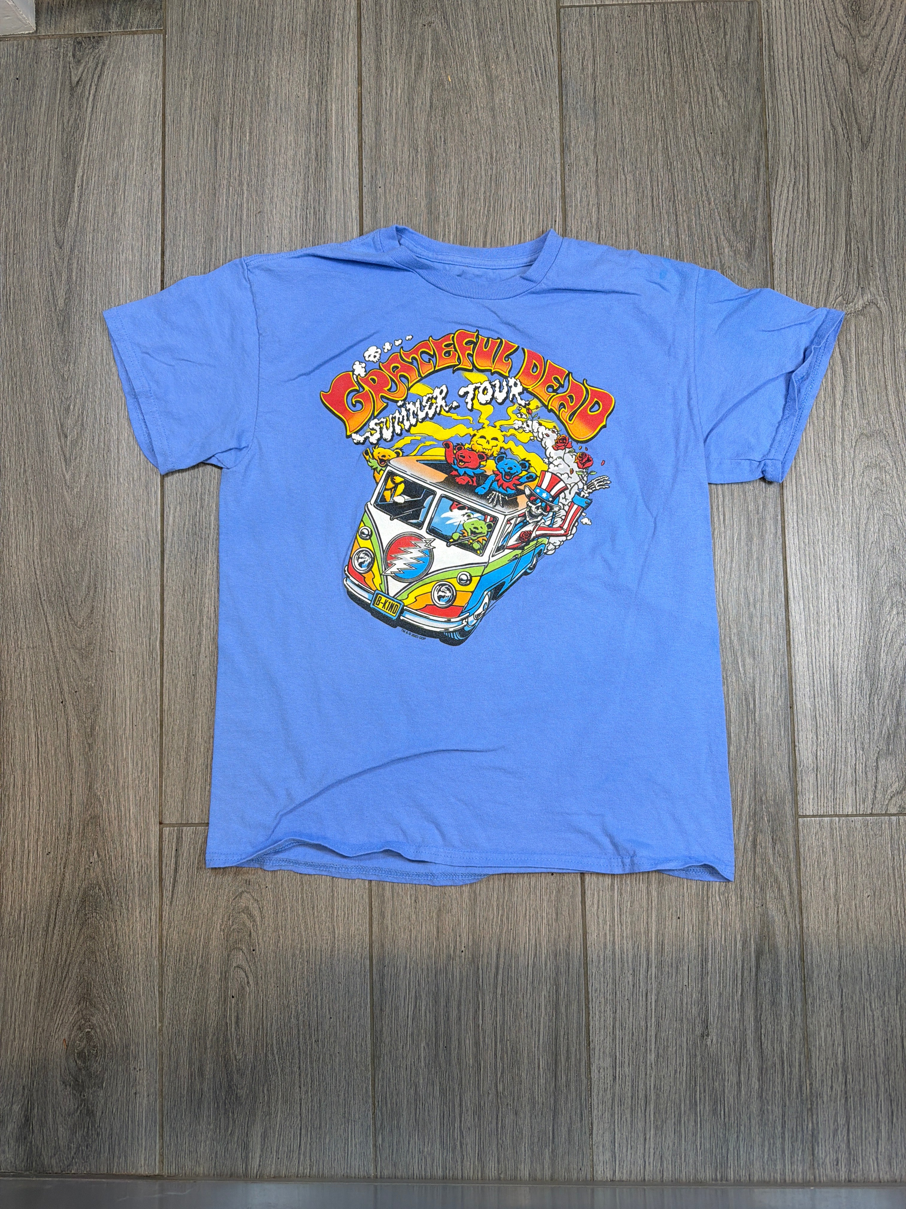 2023 Grateful Dead Summer Tour Liquid Blue T-Shirt M