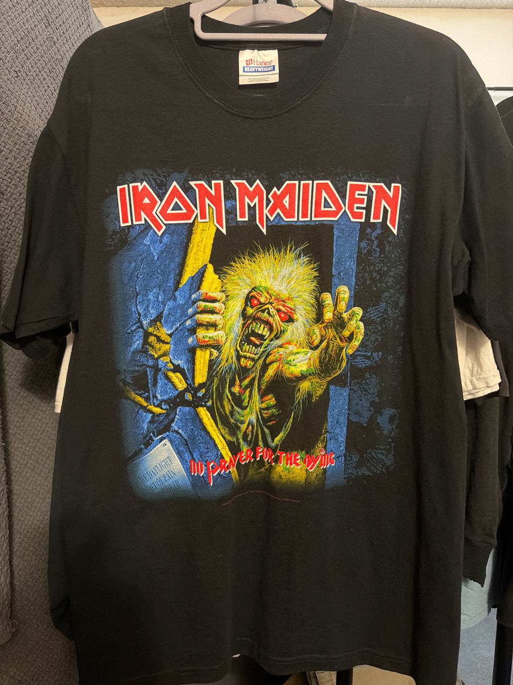 2005 Iron Maiden No Prayer For The Dying Double Sided Hanes M T Shirt