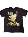 Korn Mexican Bootleg Follow The Leader Black T-Shirt Large