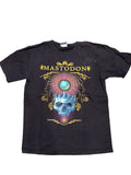 00s Mastadon Skull Metal Band Brent Hinds Black T-Shirt Medium