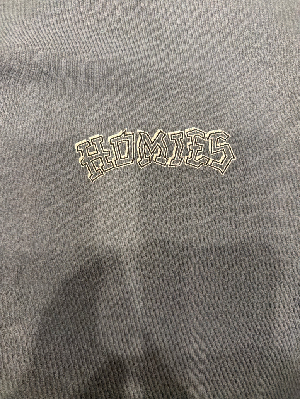 00s Homies Get Your Stroll On Blue/Grey T-Shirt Large