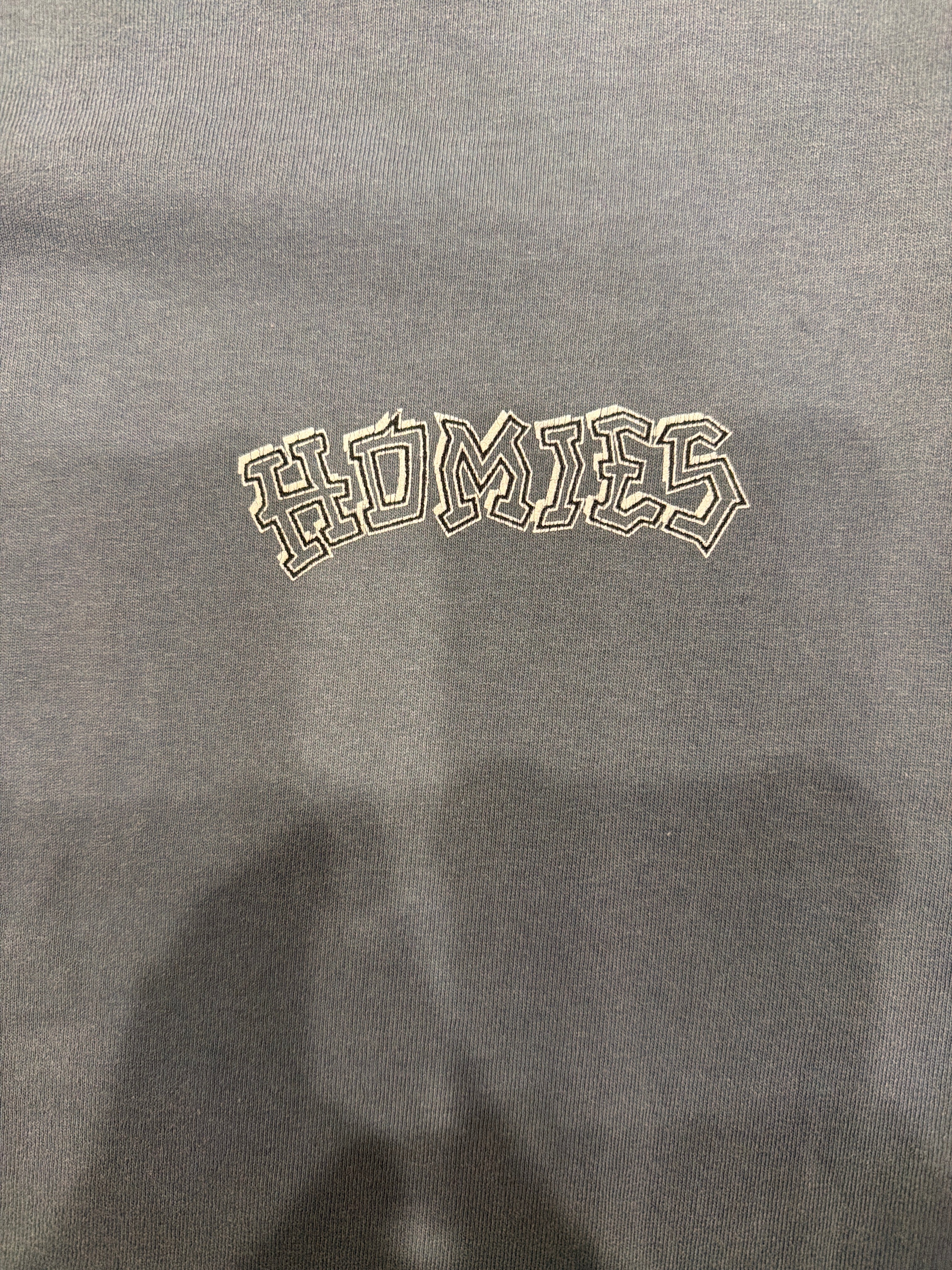 00s Homies Get Your Stroll On Blue/Grey T-Shirt Large