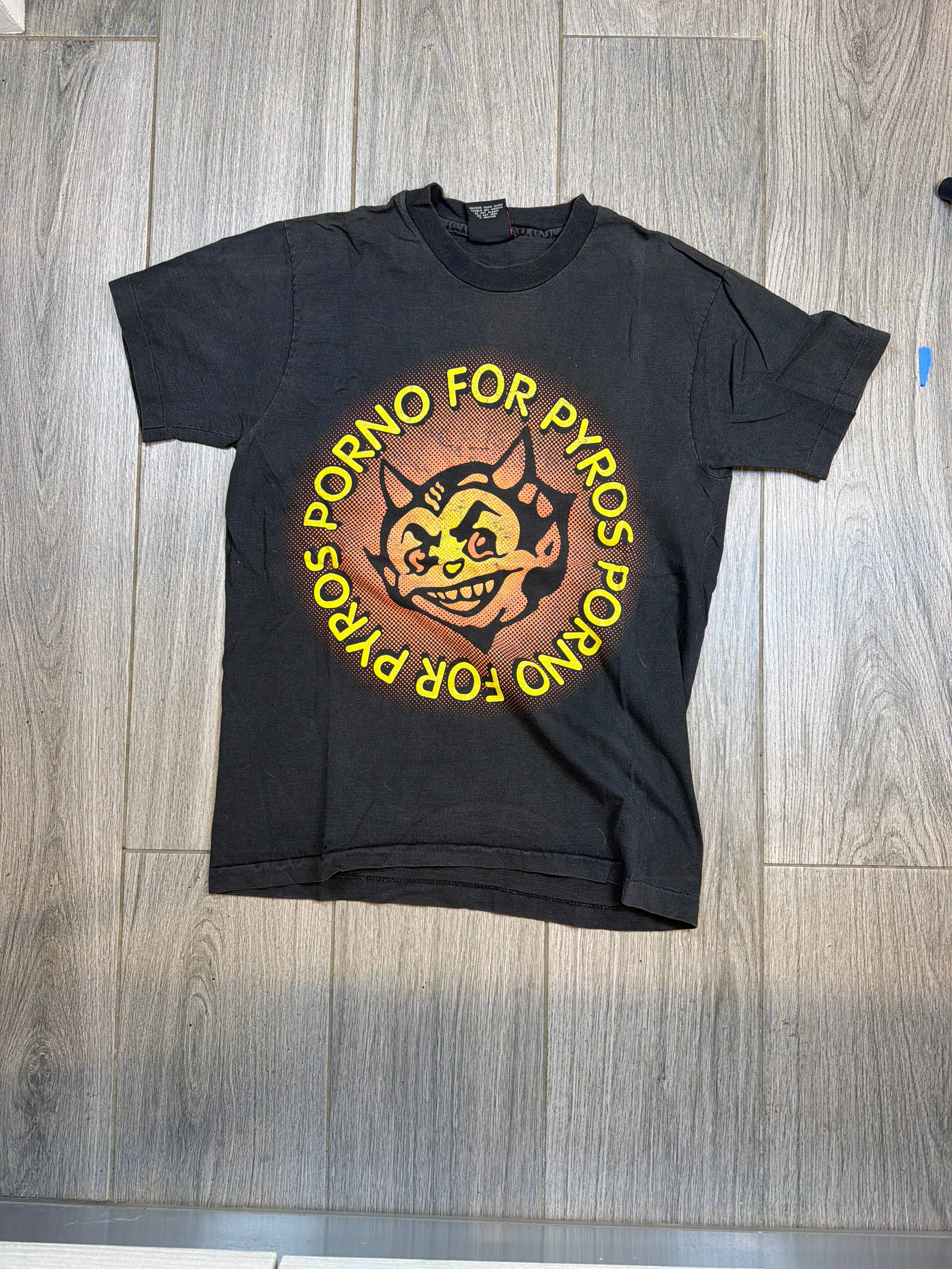 90s Porno for Pyros Giant tag T-Shirt Large