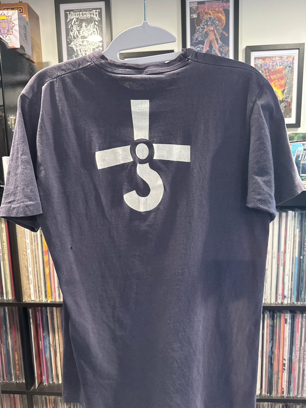 Blue Oyster Cult Vintage T Shirt Blue Single Stitch M Reaper