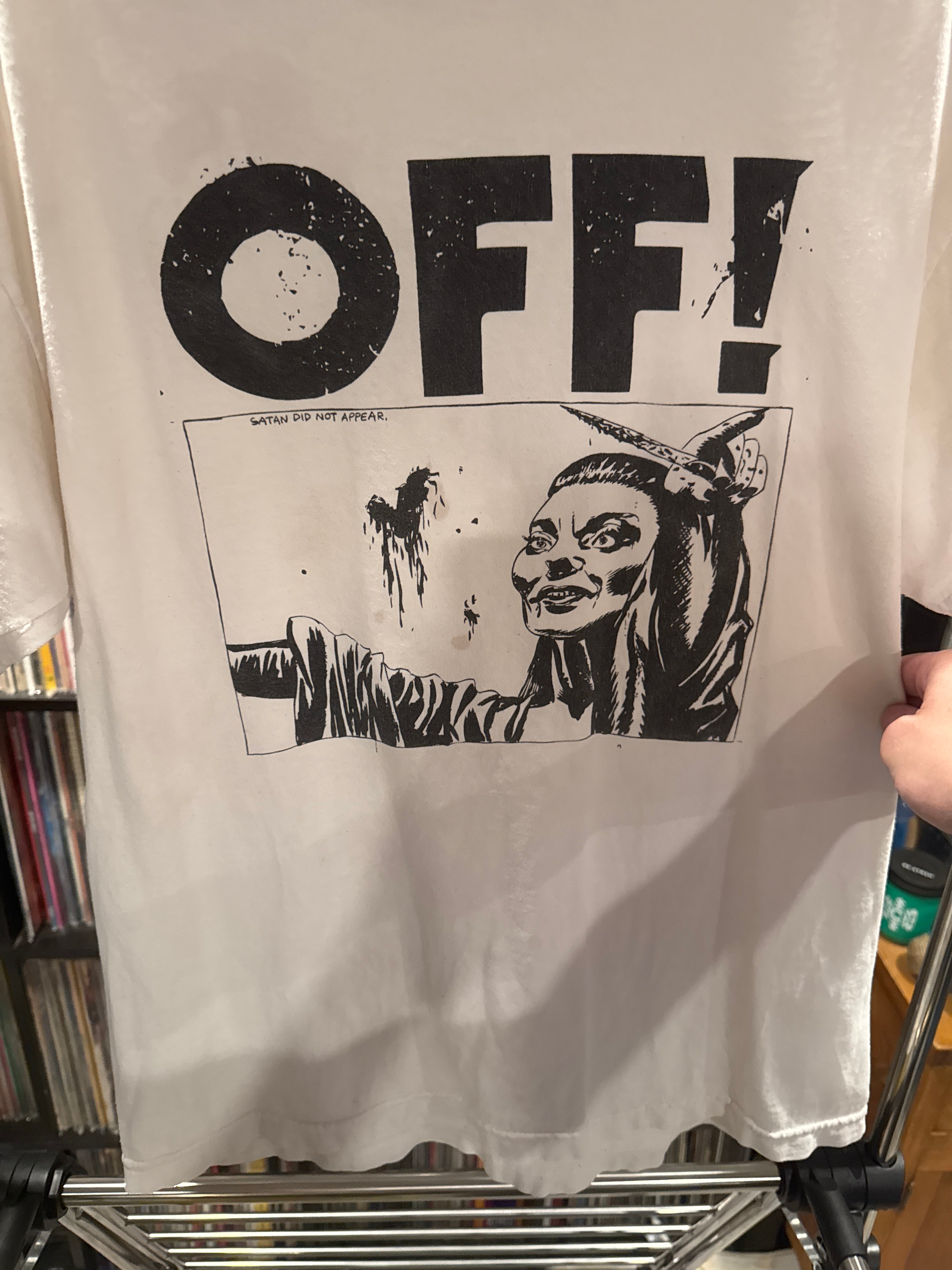 AUS Keith Morris Punk XL Weiße Frau Dolch