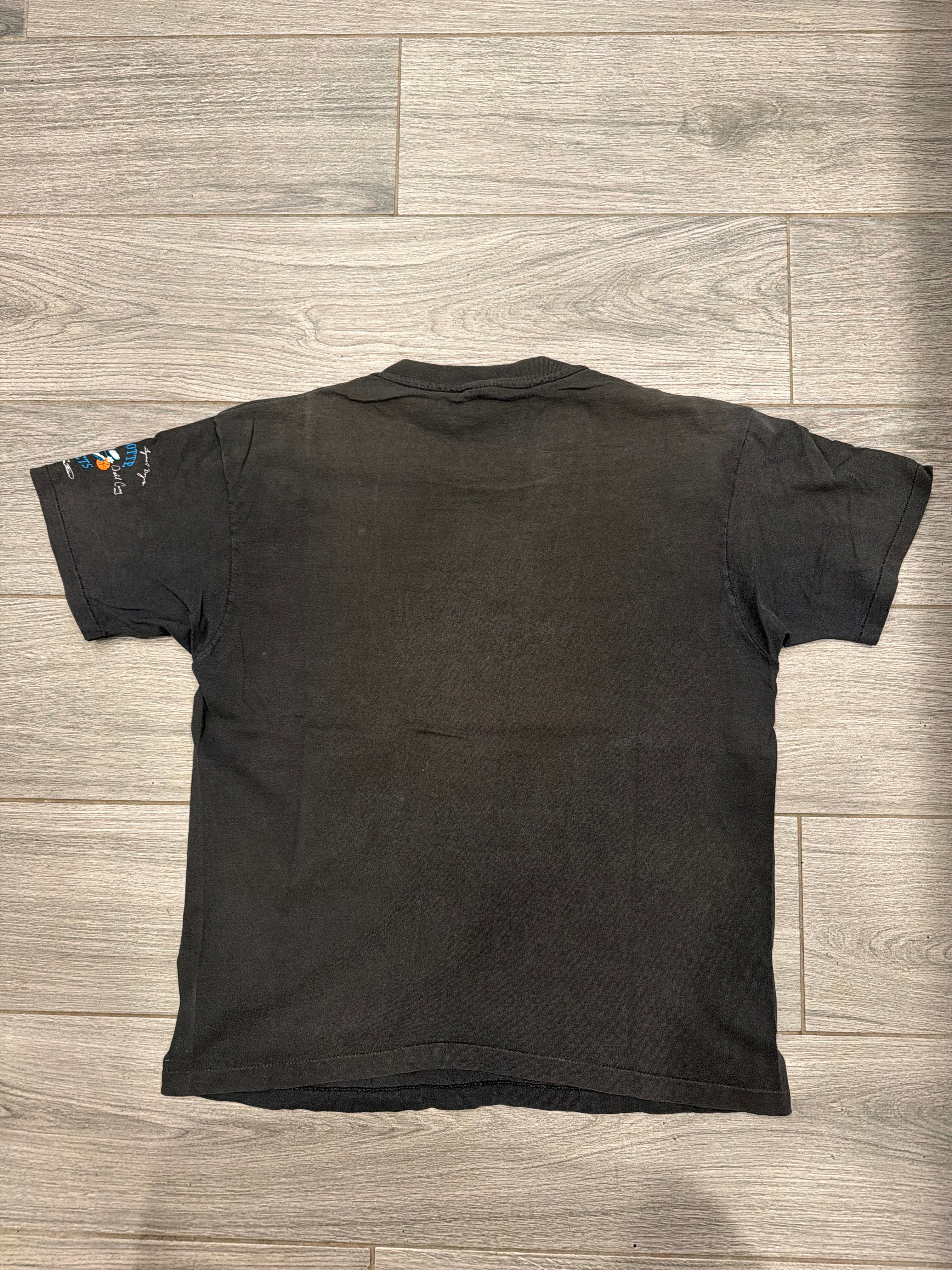 90s Charlotte Hornets Shattered Backboard Anvil T-Shirt XL