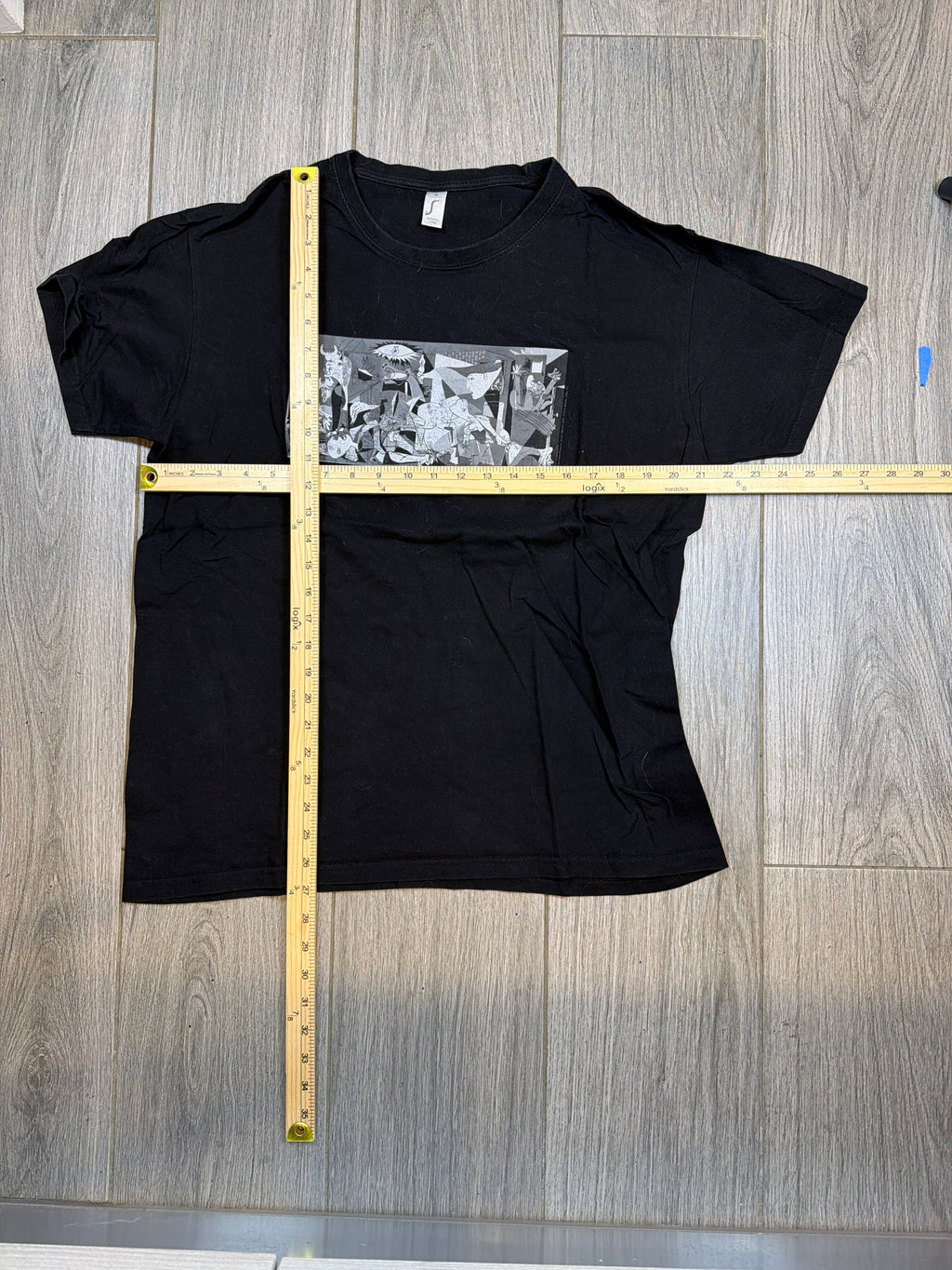 Picasso Guernica Black Art Tee T-Shirt XL