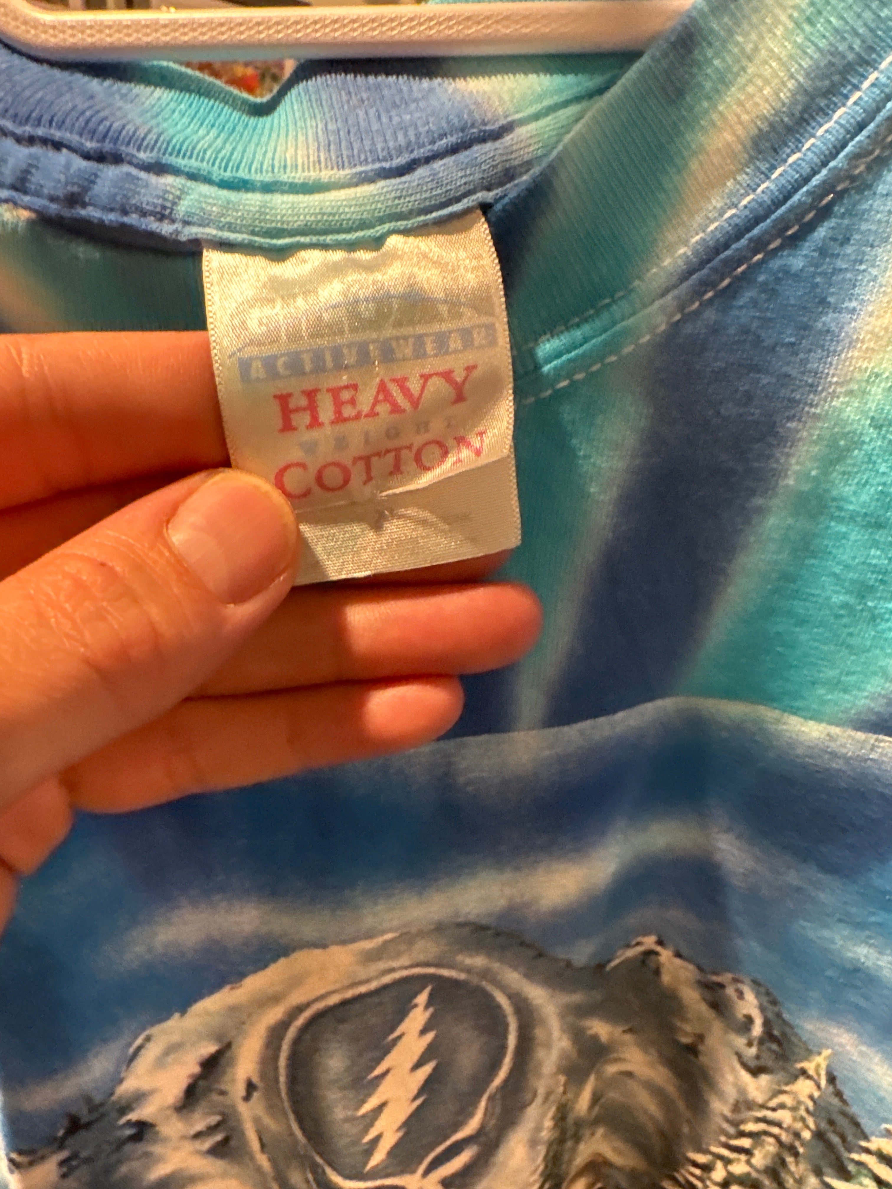 90s Grateful Dead Ski Snow Mountain Gildan XL Band List