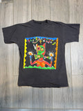 1994 Rolling Stones Voodoo Lounge Black Band T-Shirt Large