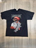 2004 Metallica Tour Pushead Dates FOTL Black T-Shirt Large