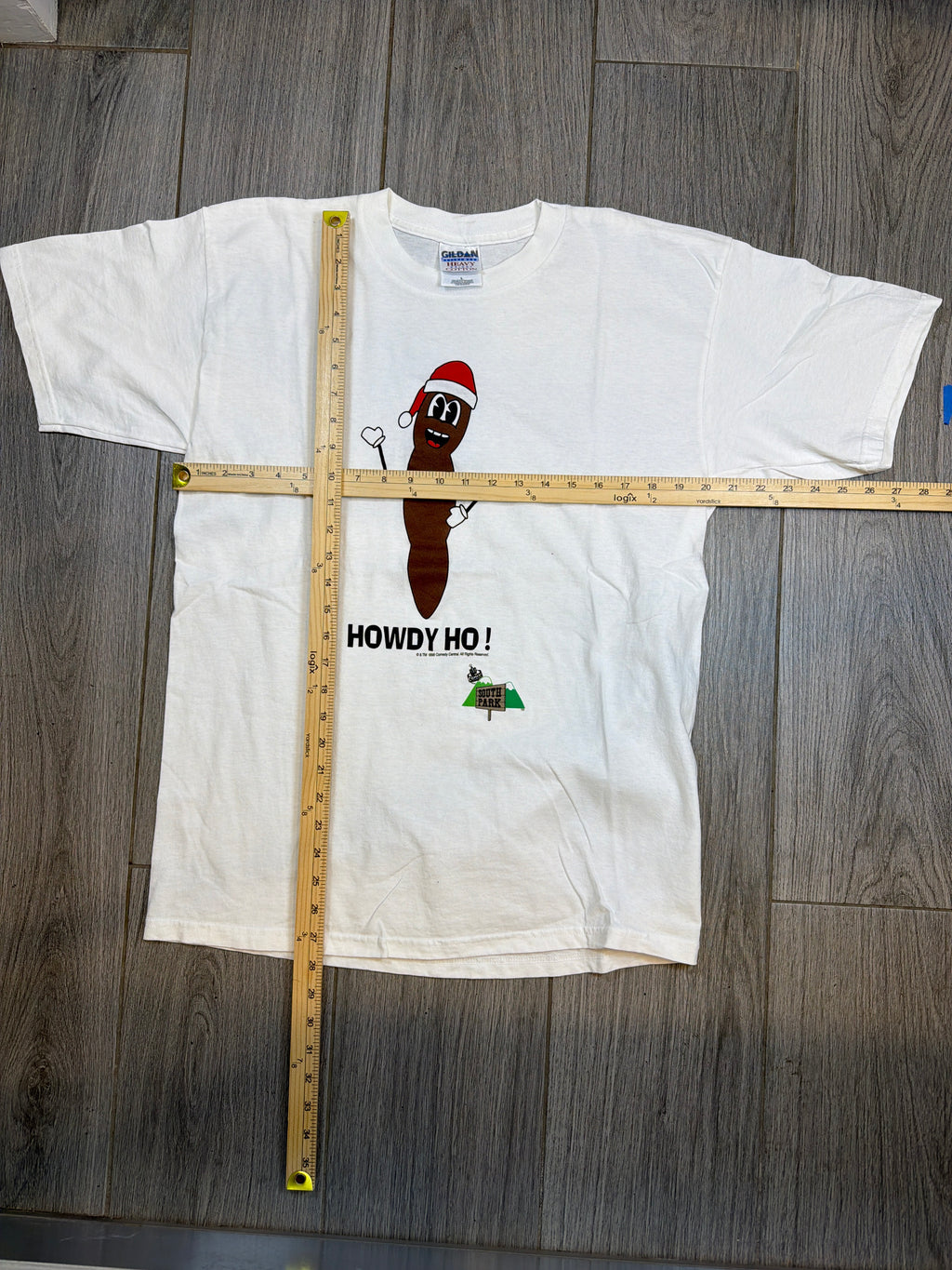 1998 Mr Hankey South Park Christmas T-Shirt Large