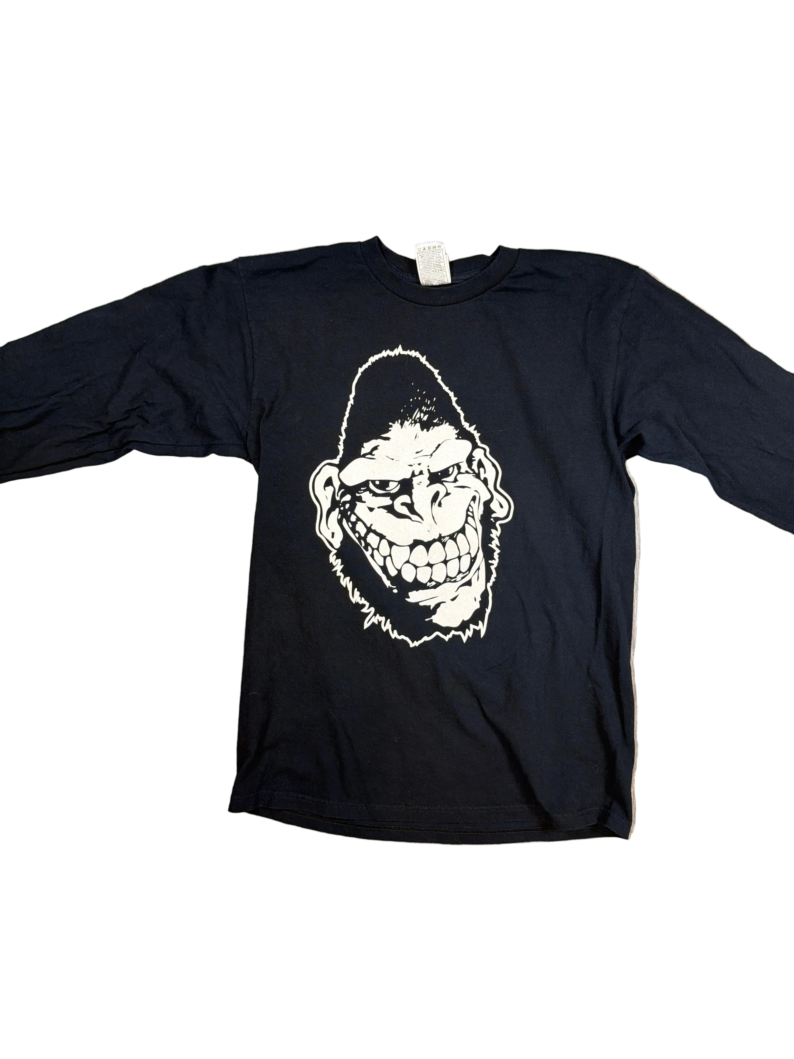 2006 Gorilla Biscuits US Summer Tour NYHC Long Sleeve Black T-Shirt Medium