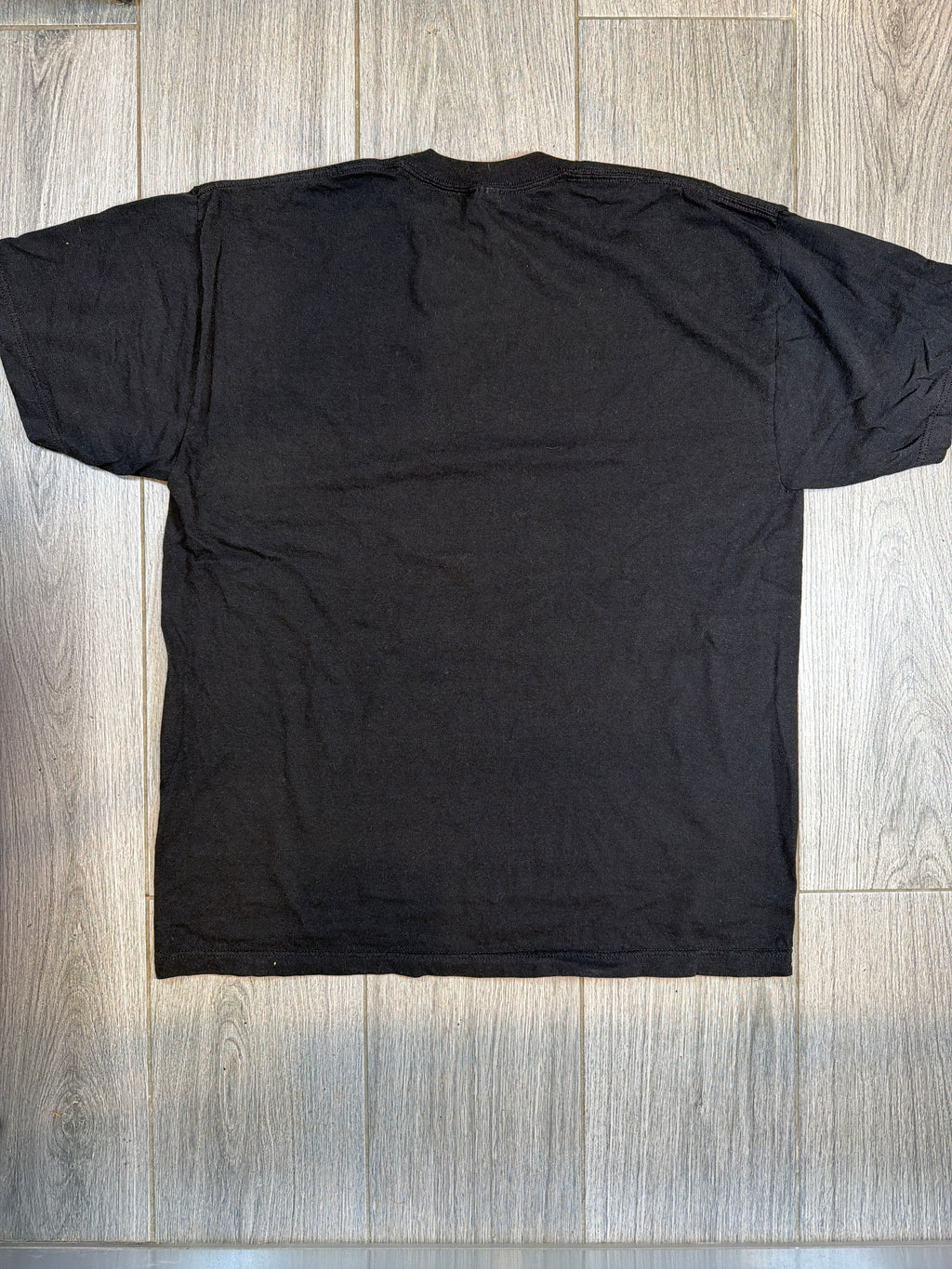 90s The Offspring Spellout Black Pacific Punk Band T-Shirt XL