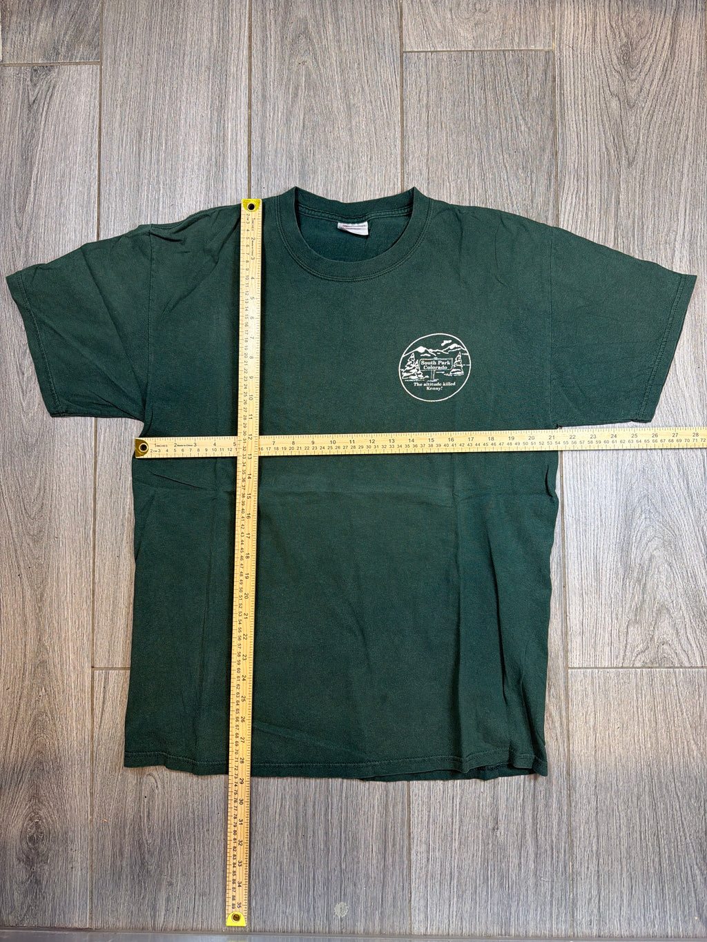 90s South Park Parody Colorado Green T-Shirt Large