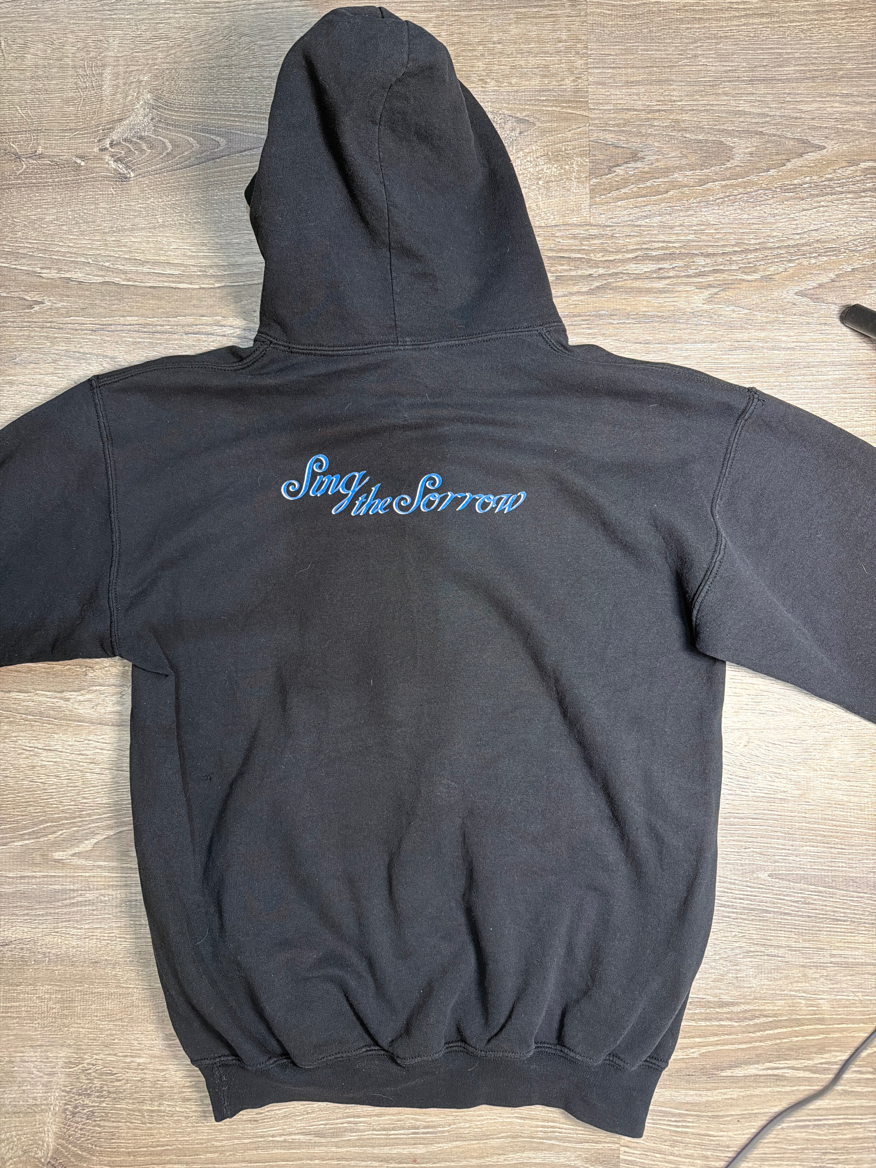 AFI A Fire Inside Sing Sorrow 2003 Punk Y2K Vintage Black Hoodie Medium