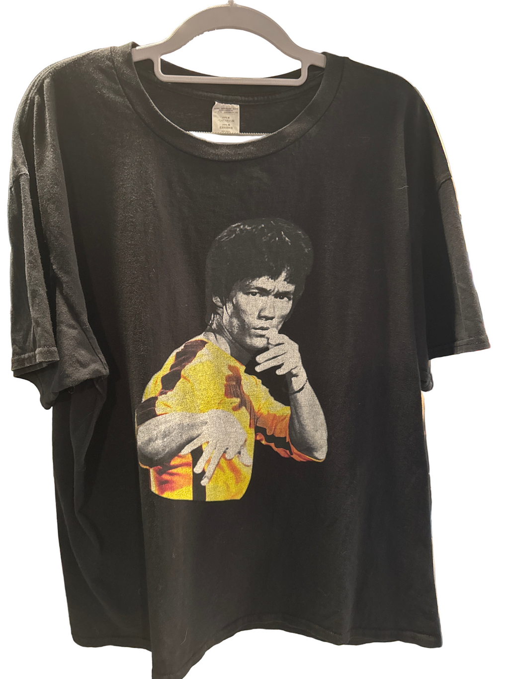 Bruce Lee Graphic Black T-Shirt XL
