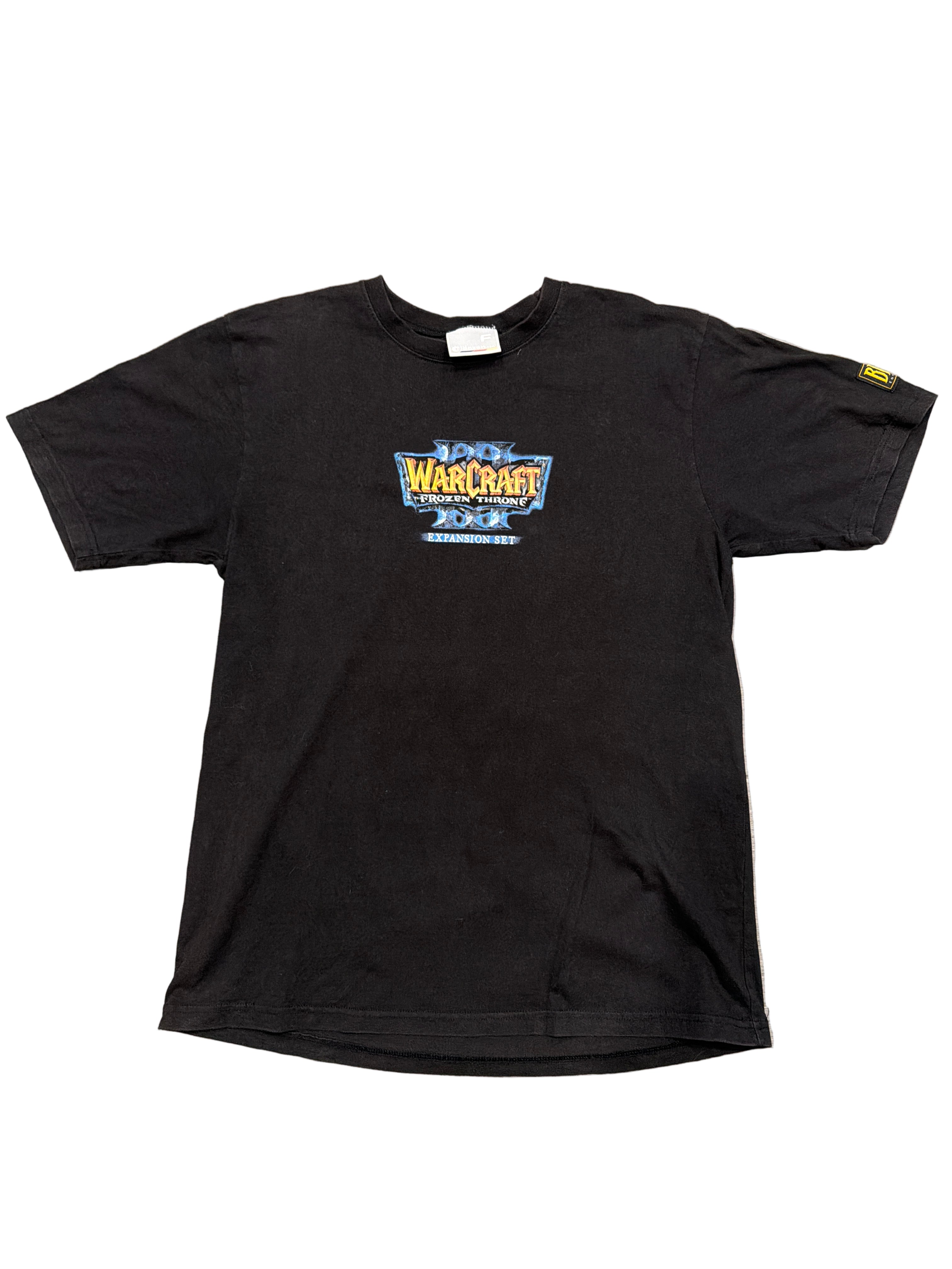 2002 Warcraft III Frozen Throne Expansion Set T-Shirt Large