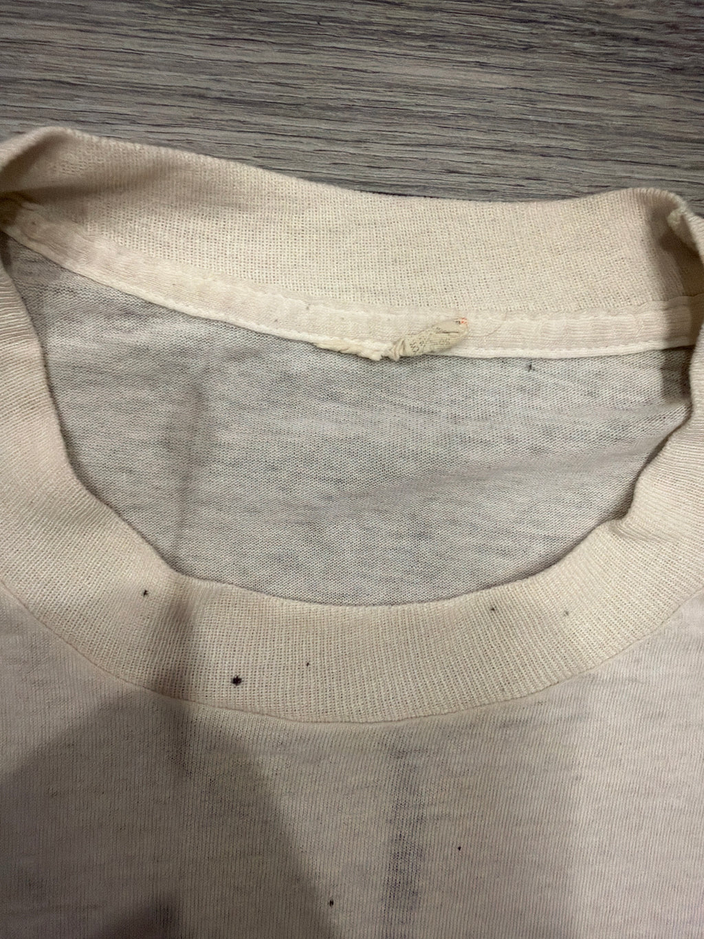 00s Sting Backstage Pass Police Double Sided Worn Thin T-Shirt Medium