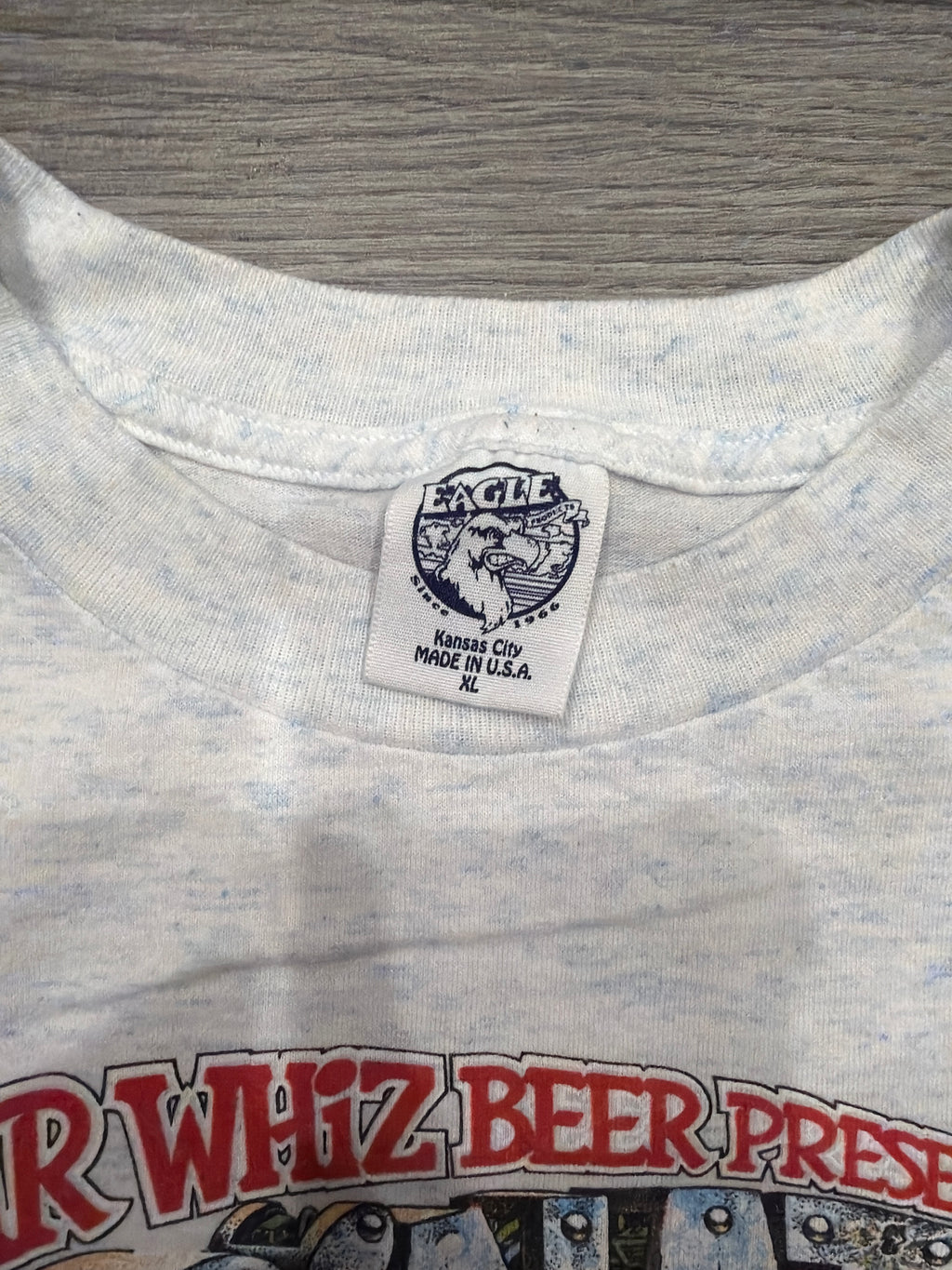 Bear Whiz Beer "Urinator" Terminator Parodie T-Shirt XL