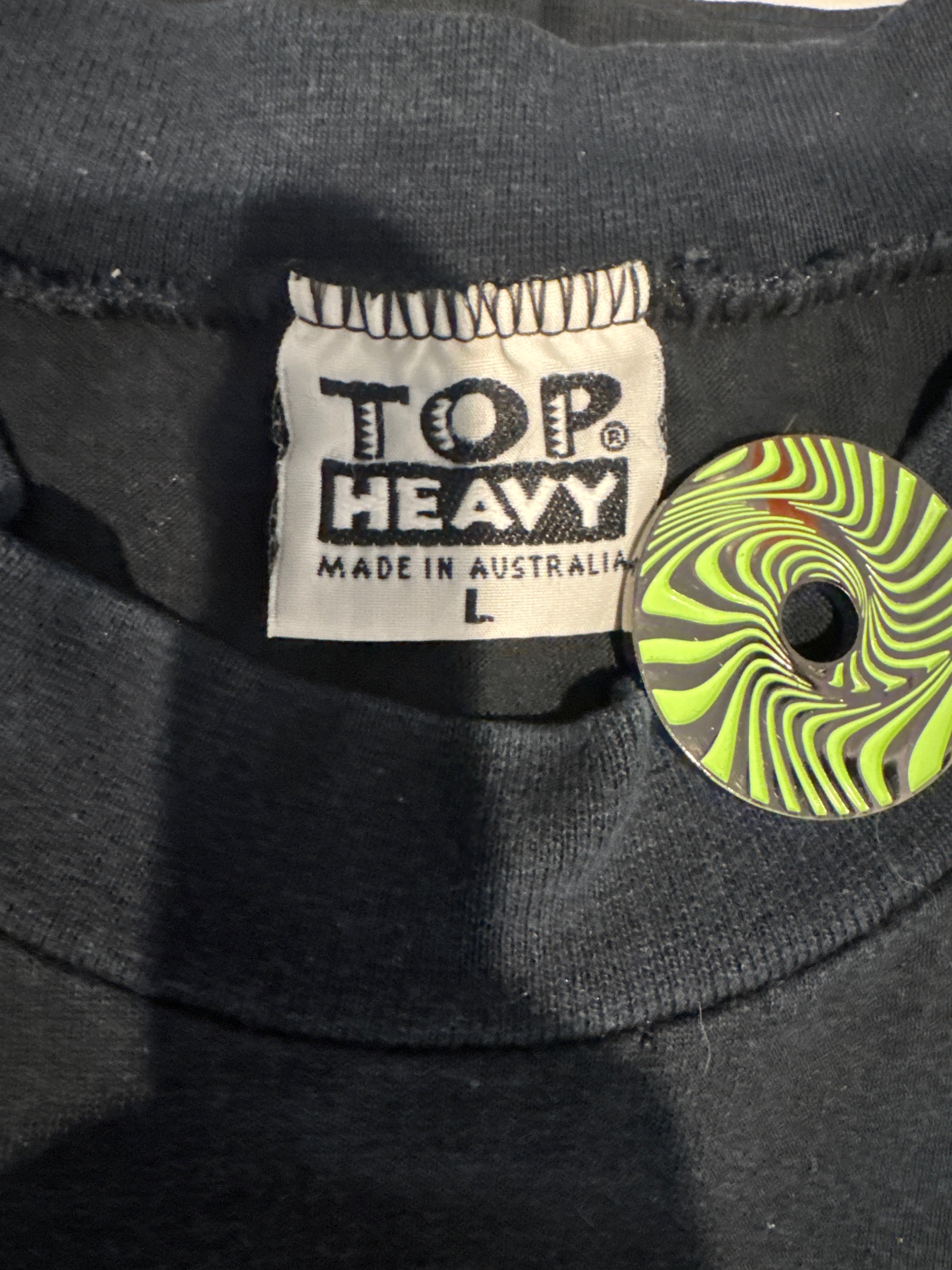 Godzilla Movie Promo 1994 Top Heavy Black T-Shirt Large