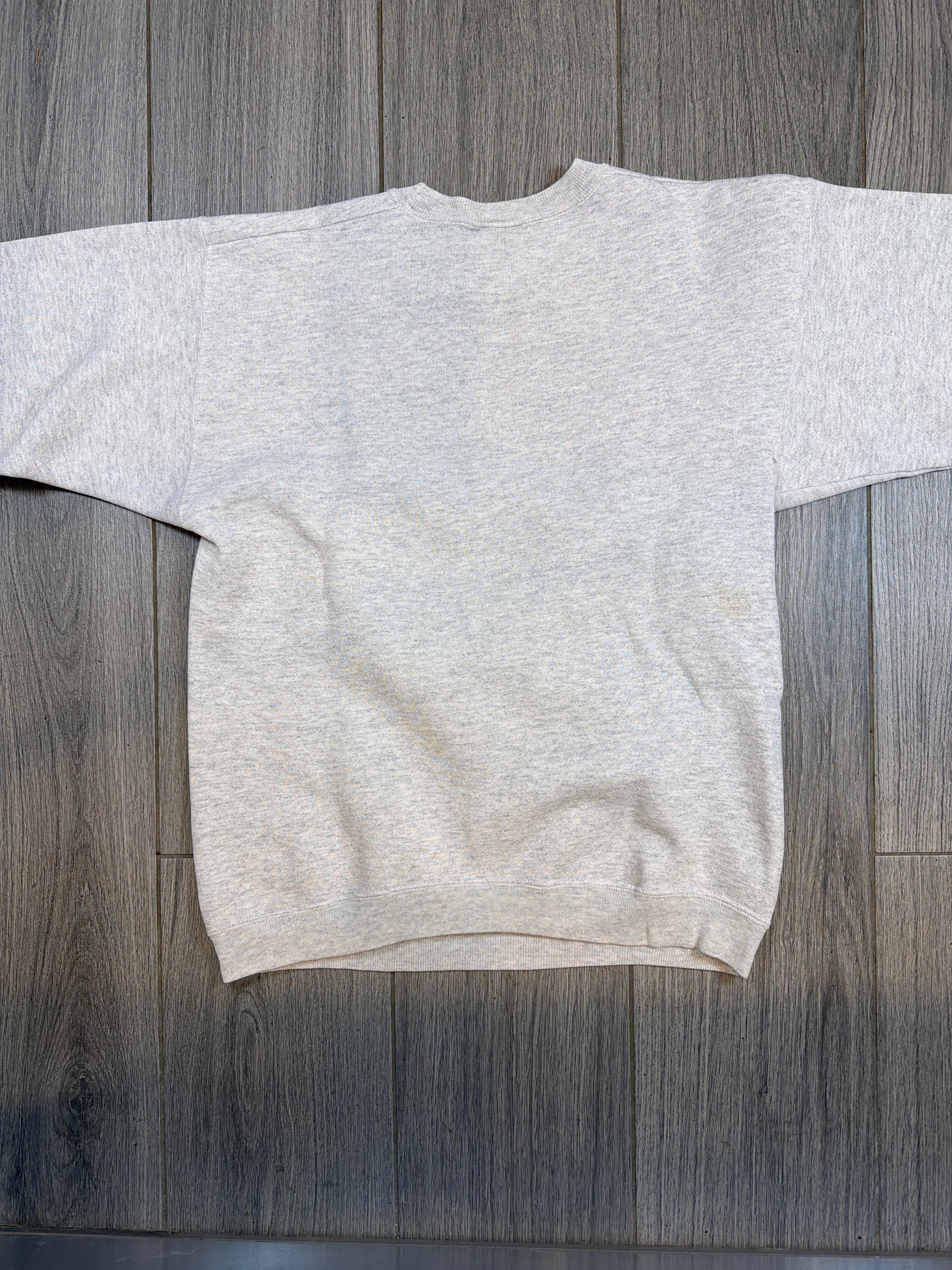 Disney Mickey Mouse 90er Rundhals-Sweatshirt, meliert, Größe M