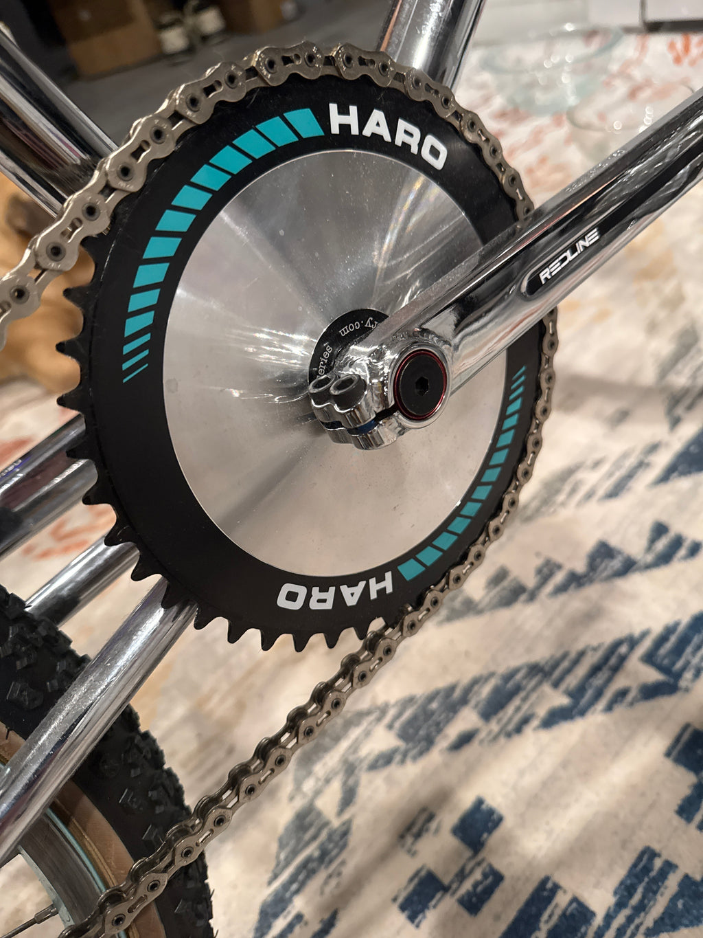 1996 ELF Z1 Vintage BMX bike Chrome/teal